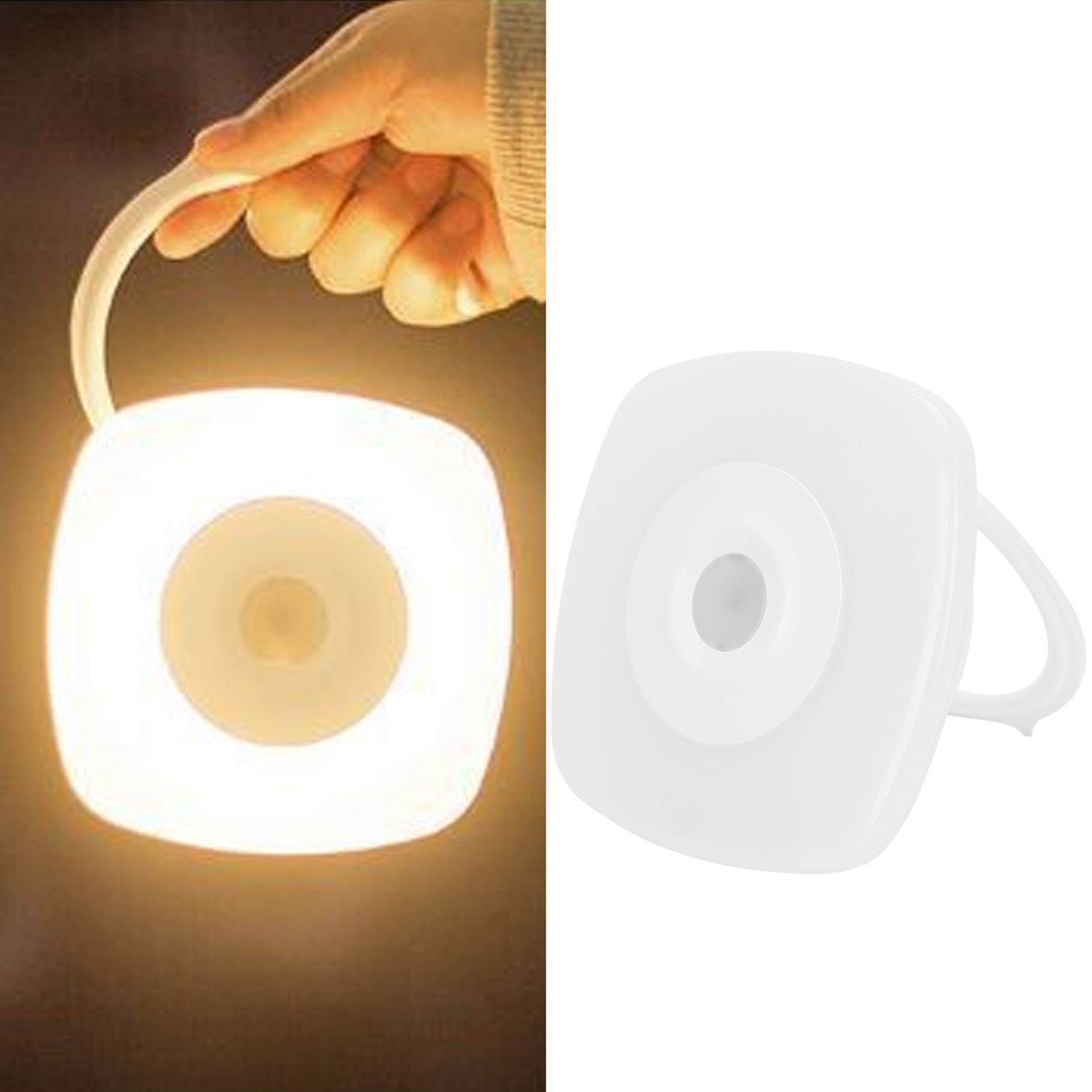 LED Rechargeable Night Light Induction Infrared Lamp Remote Control ABS PC view 9