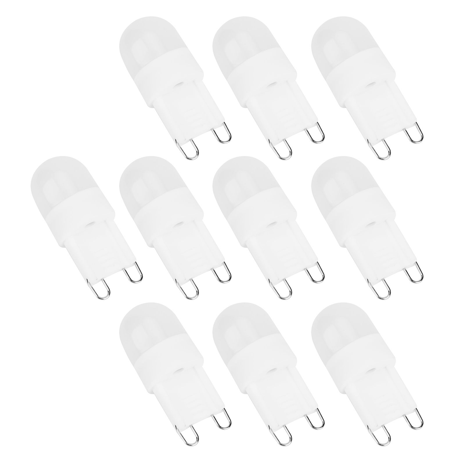 10Pcs G9 Base LED Light Bulbs 1.5W Bi Pin Bulb for Chandelier Ceiling Light view 7
