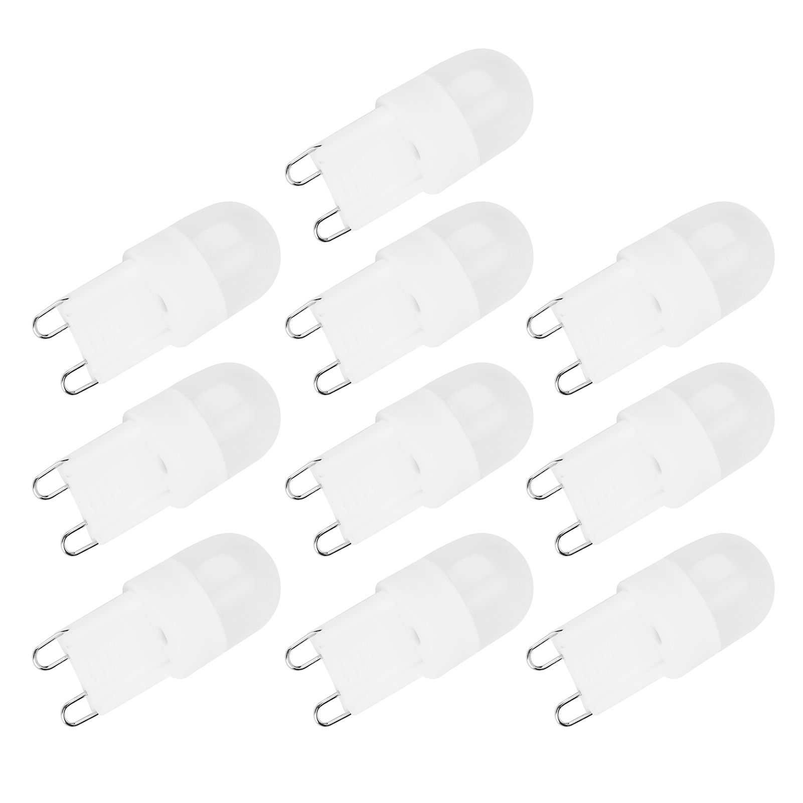 10Pcs G9 Base LED Light Bulbs 1.5W Bi Pin Bulb for Chandelier Ceiling Light view 8