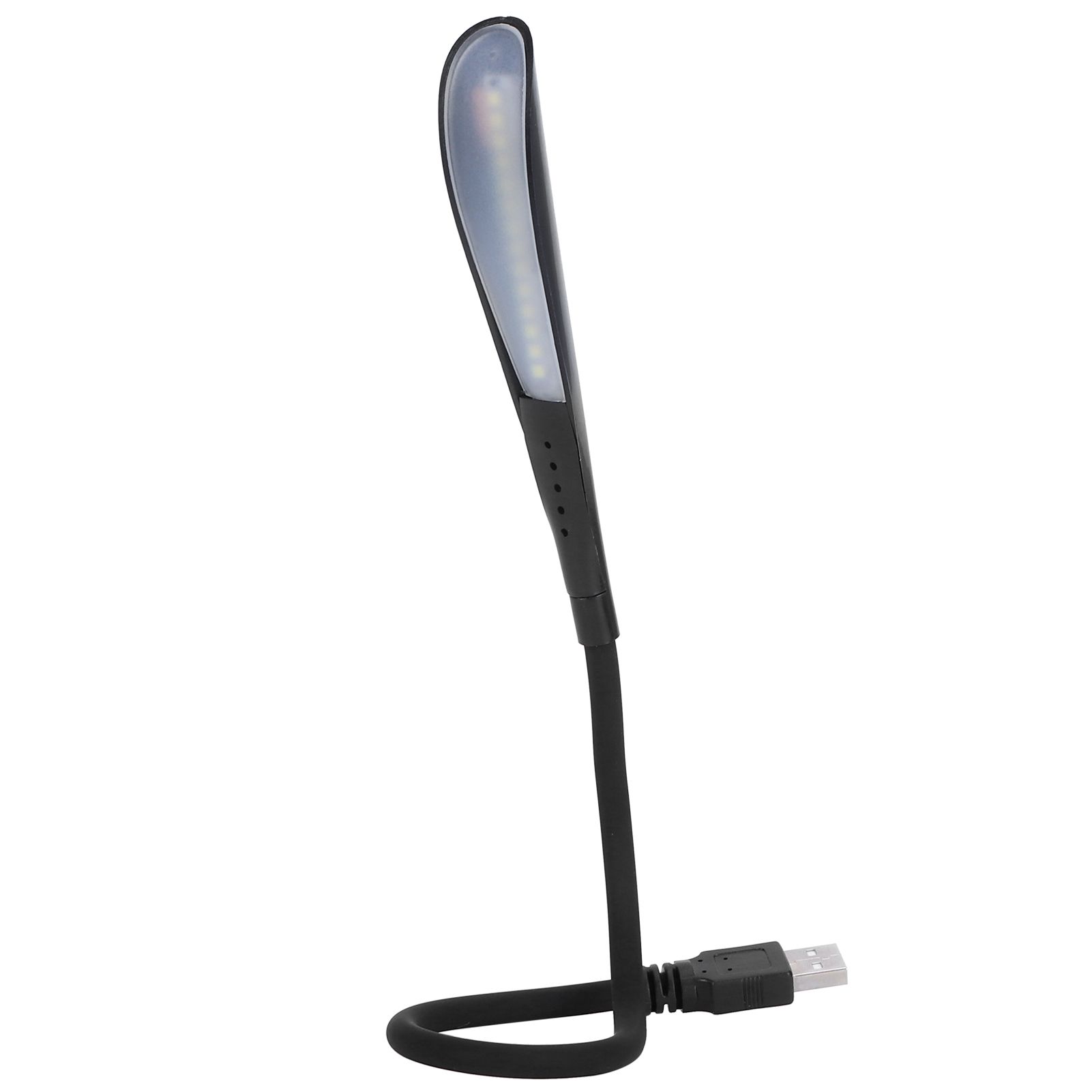 USB Reading Light 14LED Night Lamp Adjustable Brightness Flexible W/Touch view 2