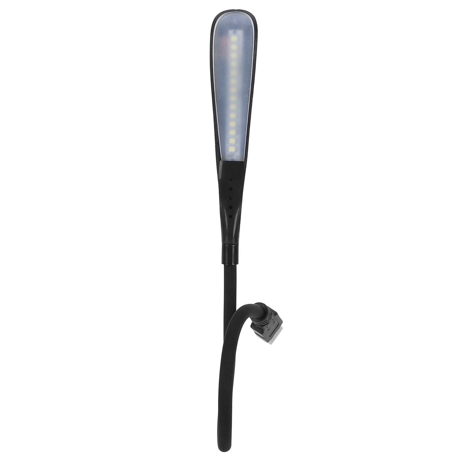 USB Reading Light 14LED Night Lamp Adjustable Brightness Flexible W/Touch view 3
