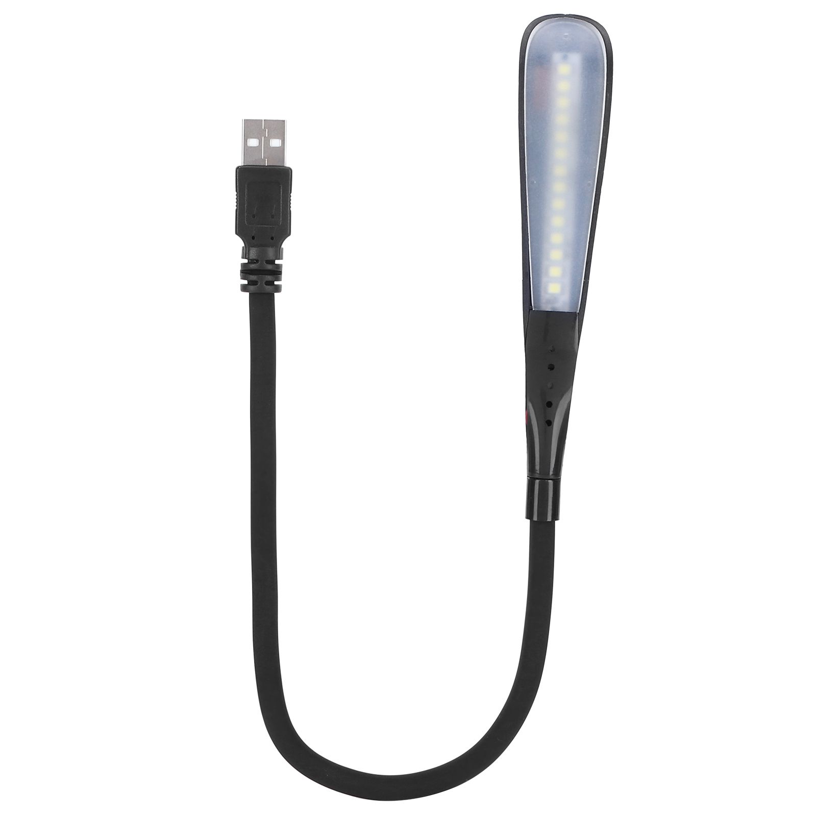 USB Reading Light 14LED Night Lamp Adjustable Brightness Flexible W/Touch view 4
