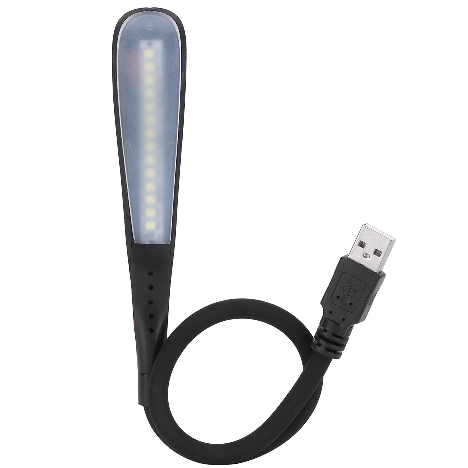 USB Reading Light 14LED Night Lamp Adjustable Brightness Flexible W/Touch view 7