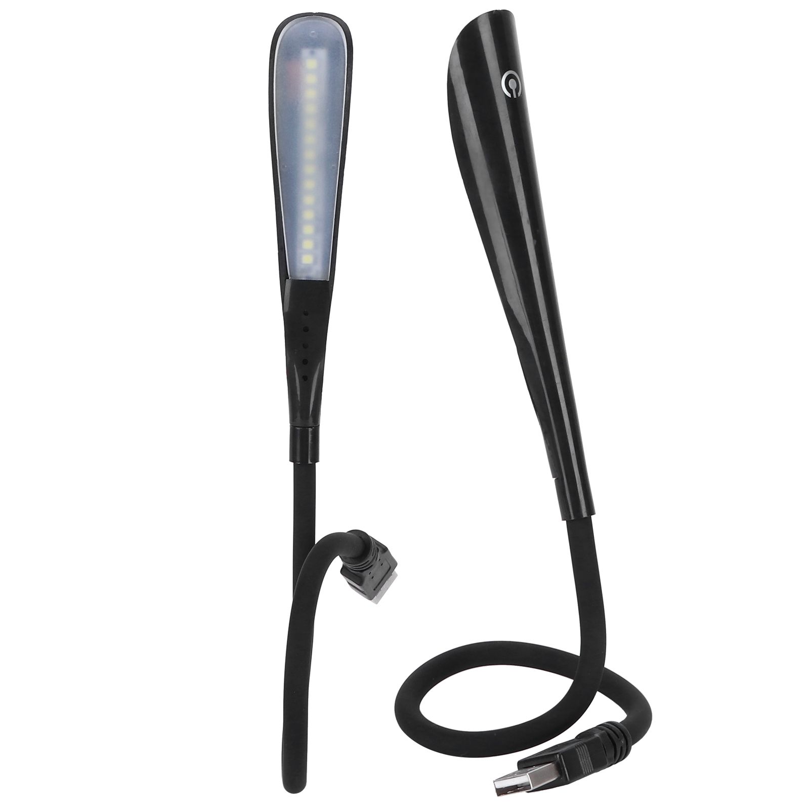USB Reading Light 14LED Night Lamp Adjustable Brightness Flexible W/Touch view 8