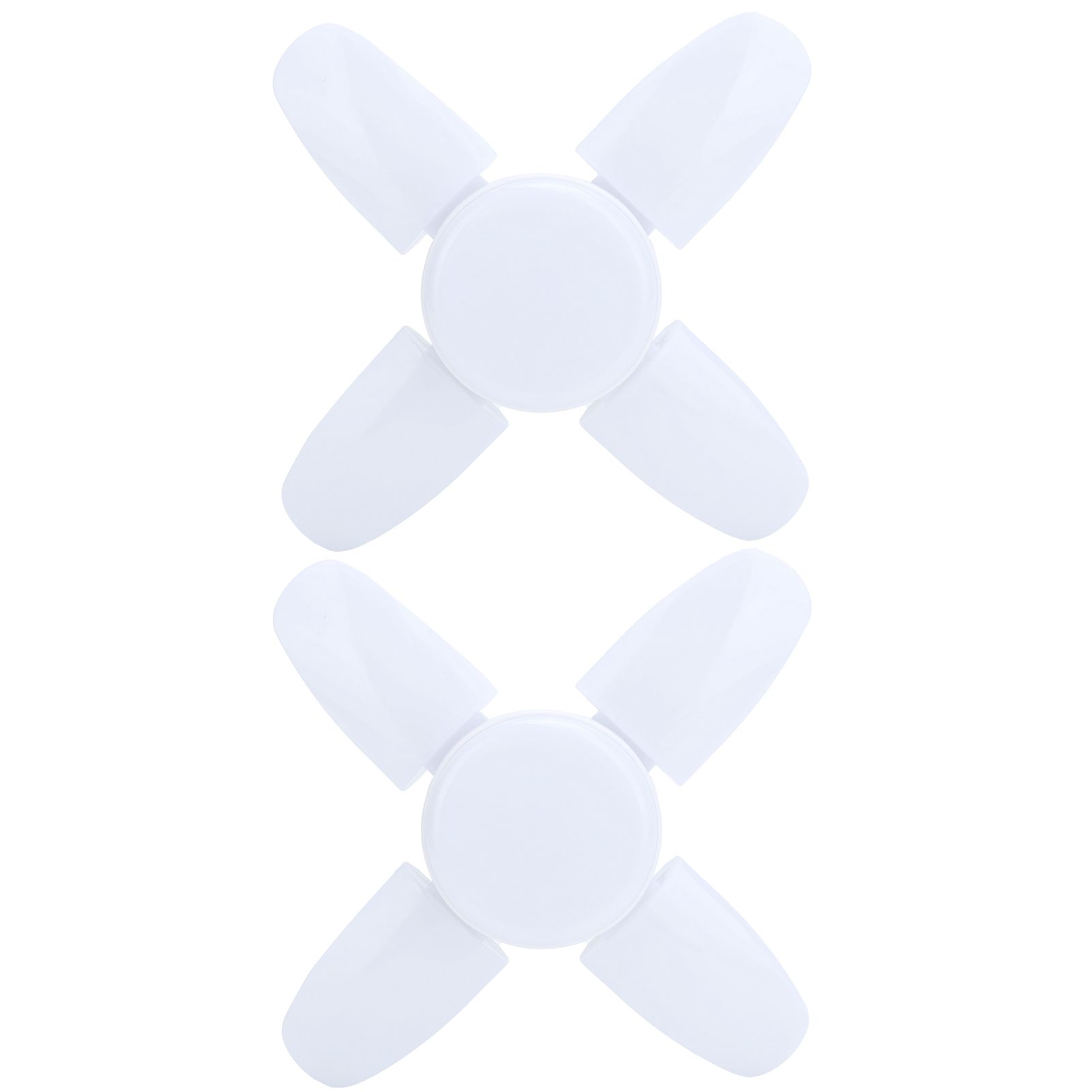 2Pcs 28W 2800LM LED Deformable Garage Fan Shape Light Bulb Warehouse Ceiling Lamp view 2