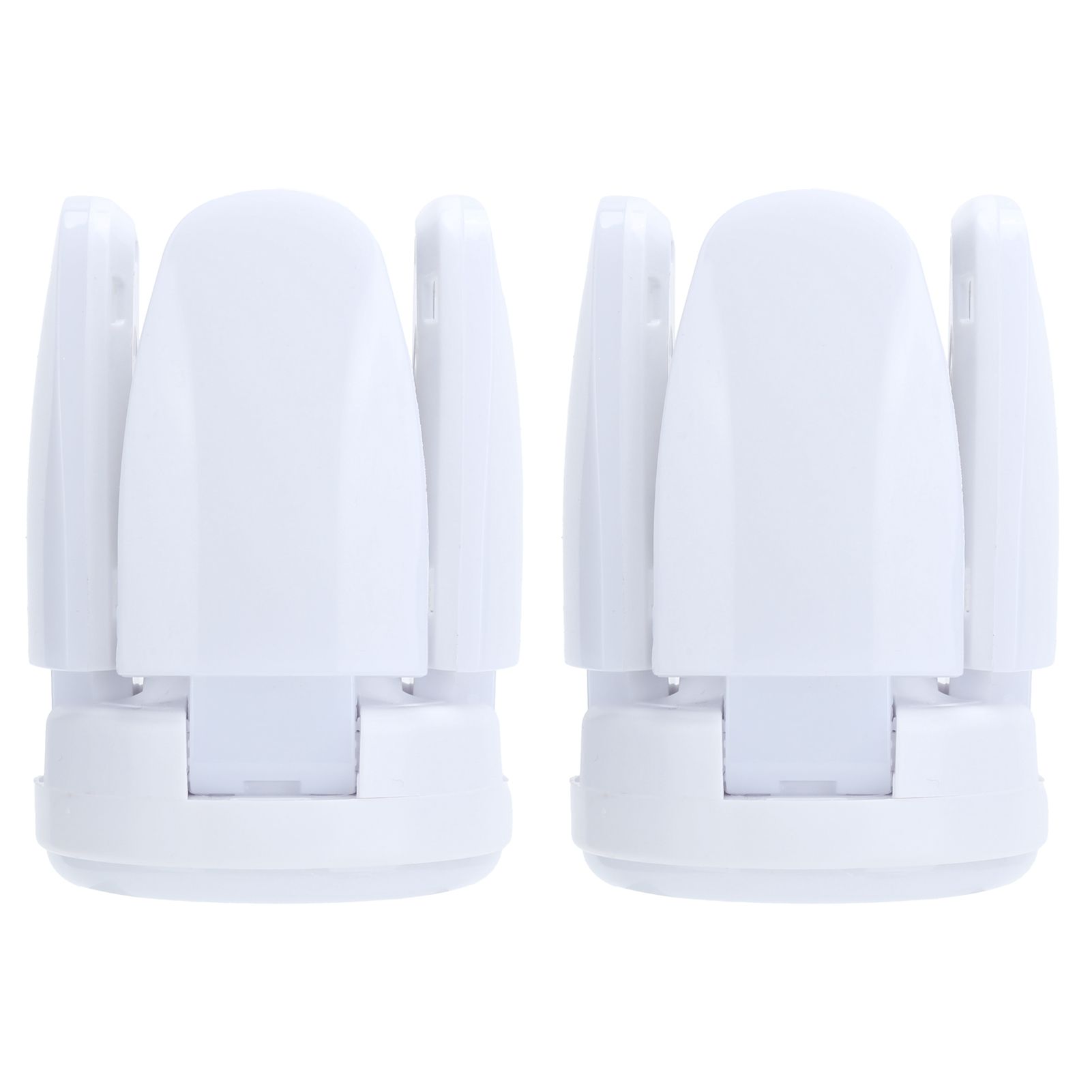 2Pcs 28W 2800LM LED Deformable Garage Fan Shape Light Bulb Warehouse Ceiling Lamp view 6