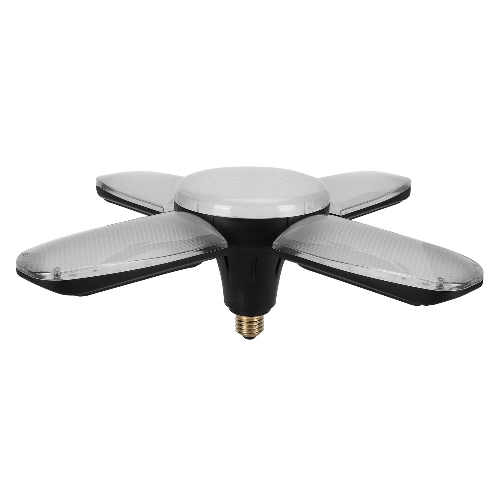 4 Leaf Garage Light LED Deformable Lamp 150W E27 Warehouse Lights for Basement view 2