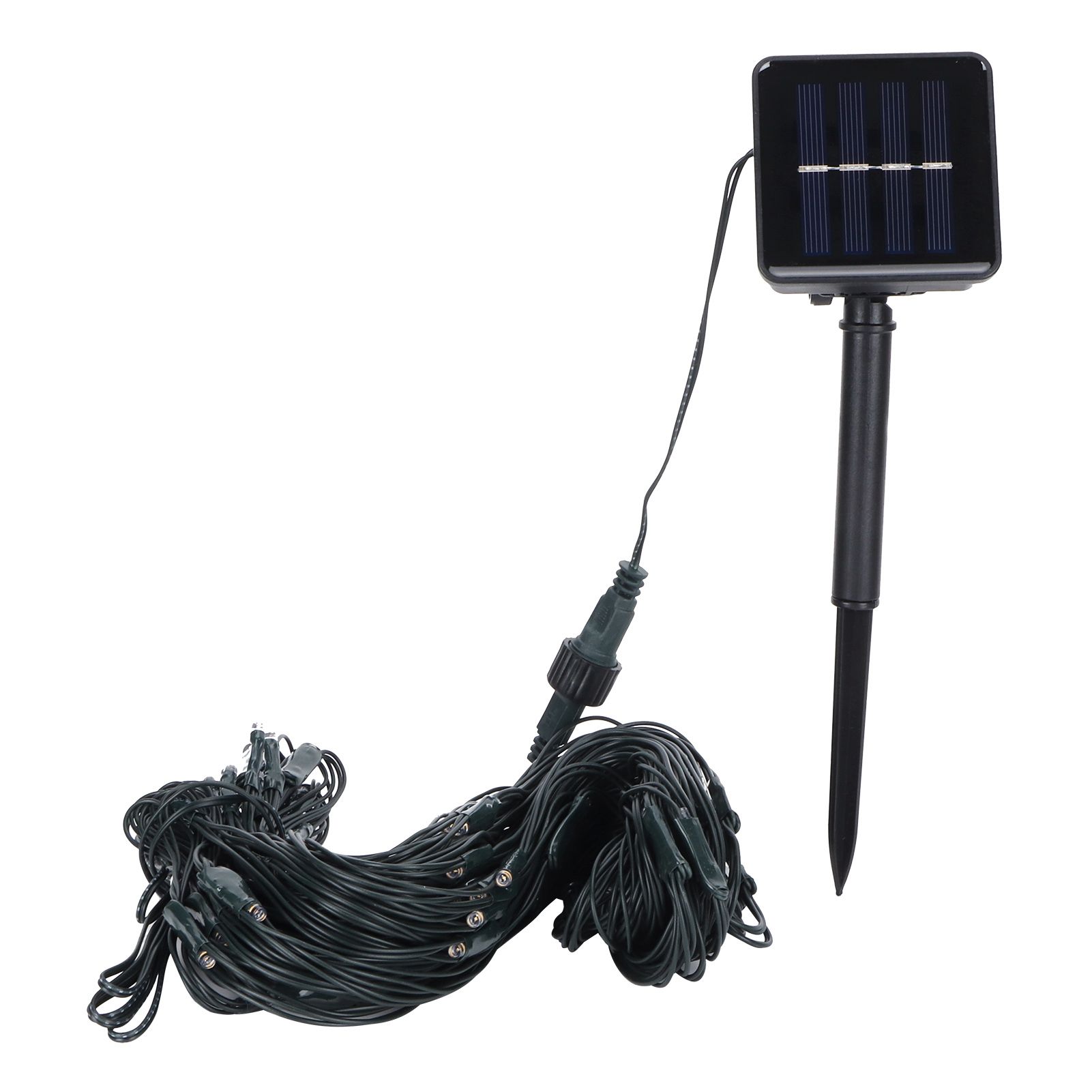 Solar LED Net Mesh String Light Outdoor Waterproof Holiday Decorative Lights view 4