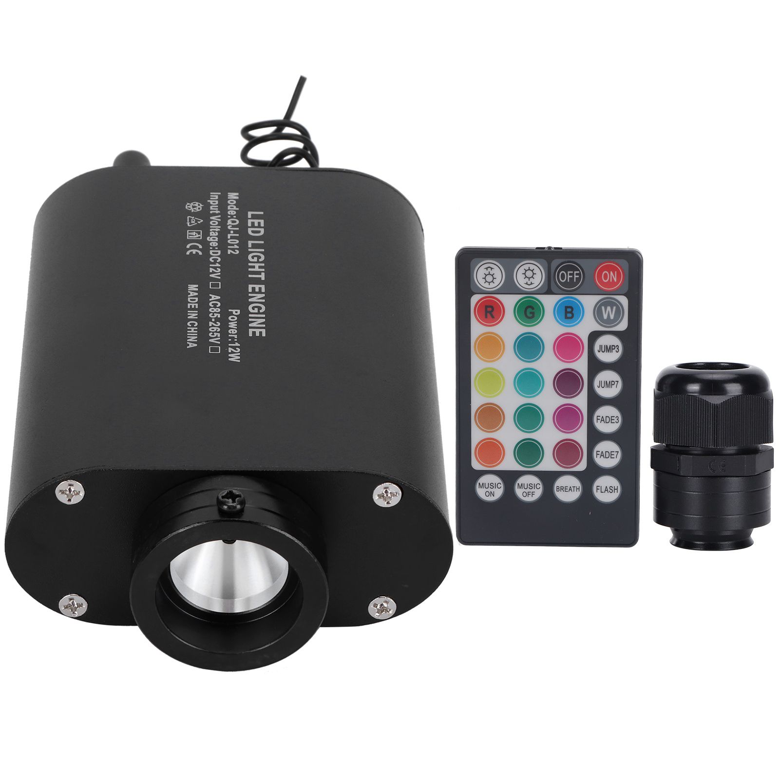 Fiber Optic Light Engine with Remote Control 12W RGBW Ceiling Lighting for view 2