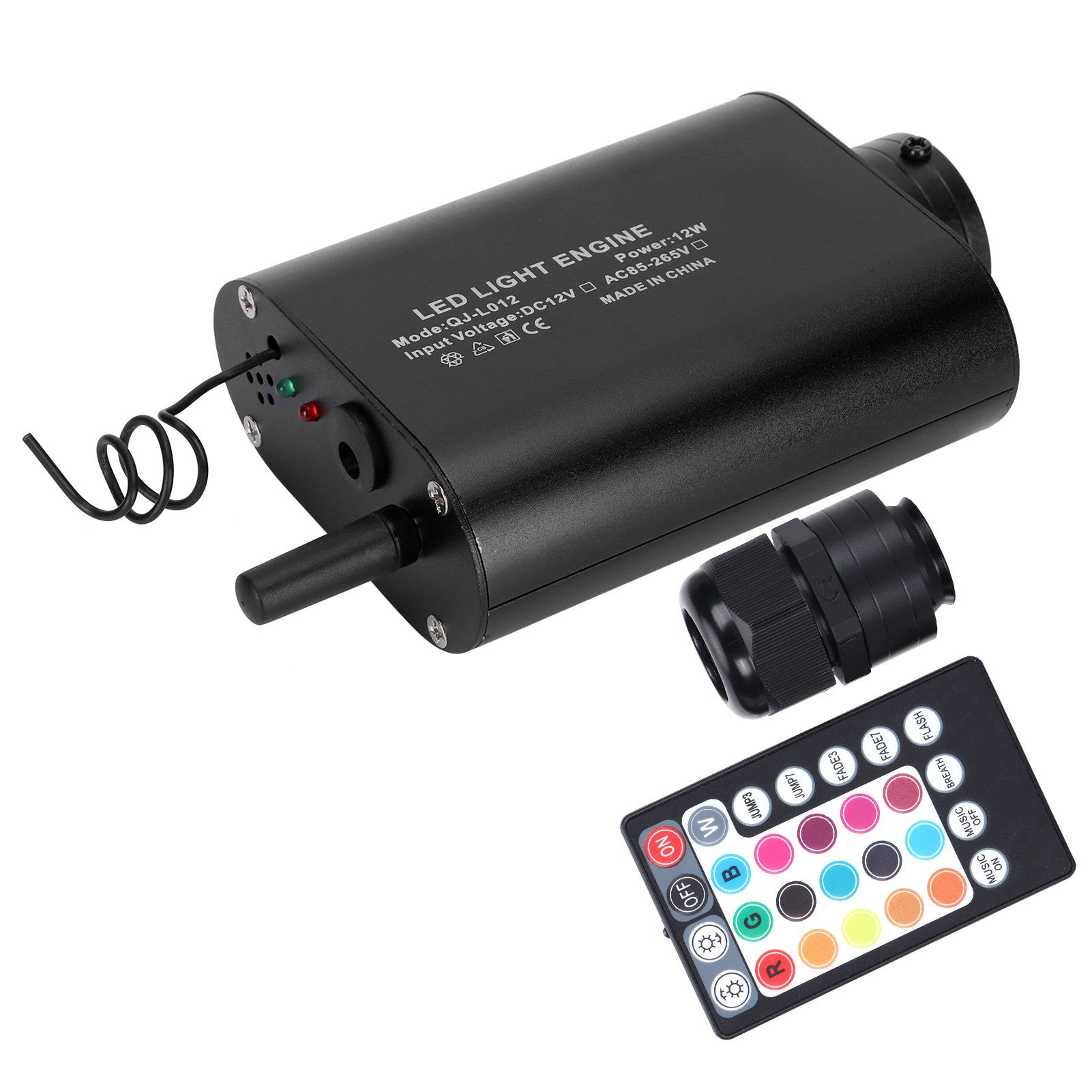 Fiber Optic Light Engine with Remote Control 12W RGBW Ceiling Lighting for view 3