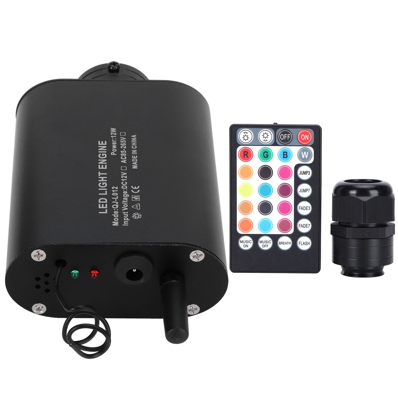 Fiber Optic Light Engine with Remote Control 12W RGBW Ceiling Lighting for view 4