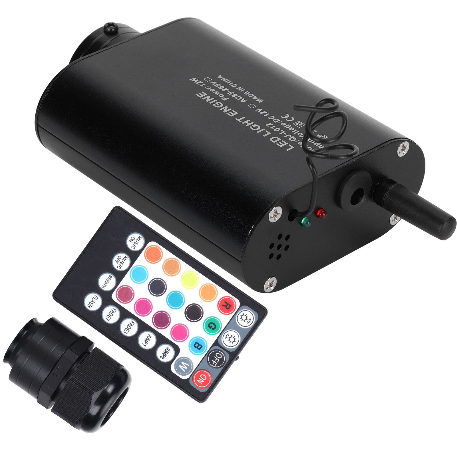Fiber Optic Light Engine with Remote Control 12W RGBW Ceiling Lighting for view 5