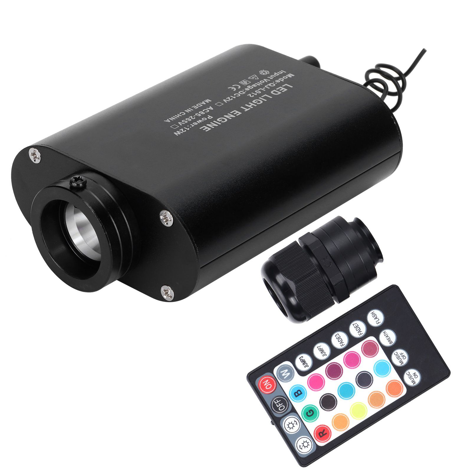Fiber Optic Light Engine with Remote Control 12W RGBW Ceiling Lighting for view 7