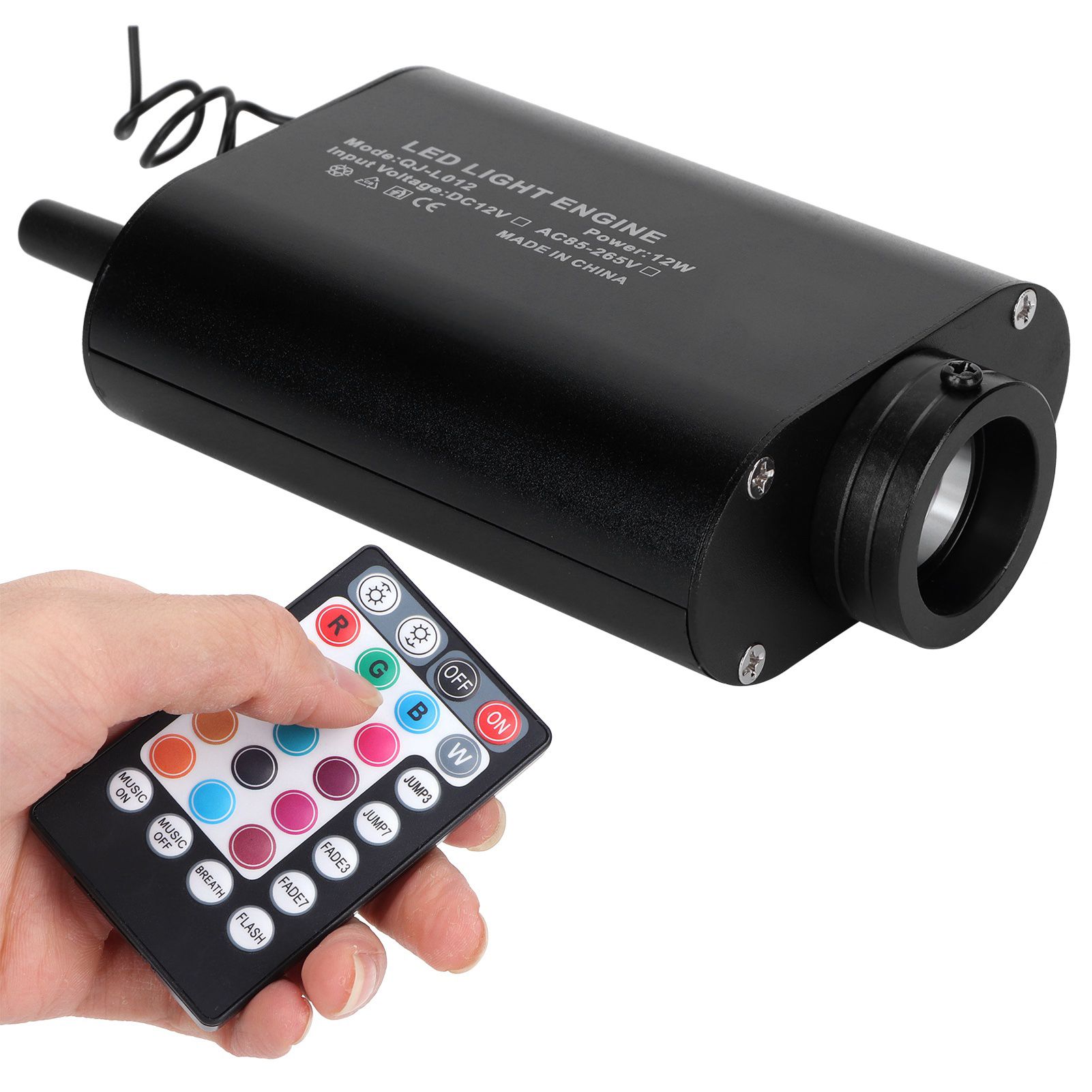 Fiber Optic Light Engine with Remote Control 12W RGBW Ceiling Lighting for view 8