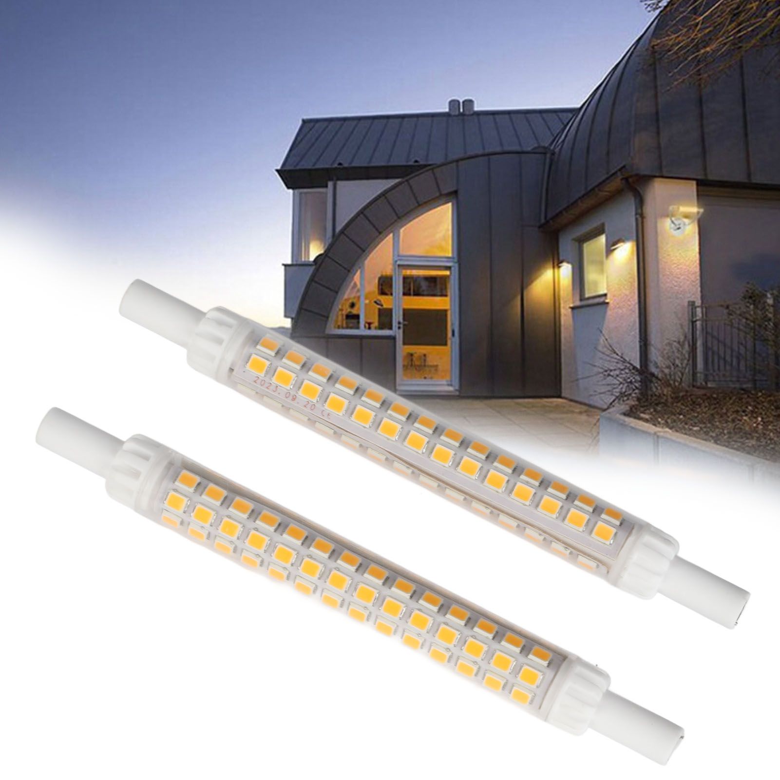 2Pcs R7S 98LED Bulb Double Ended 118mm Dimmable Flood Light Source Accessory view 10