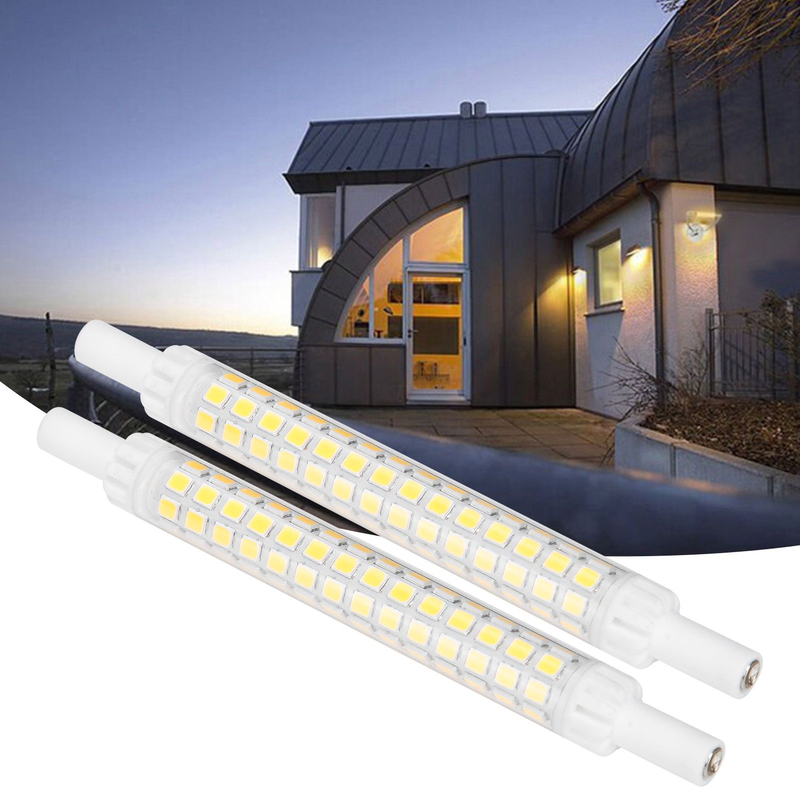 2Pcs R7S 98LED Bulb Double Ended 118mm Dimmable Flood Light Source Accessory view 10