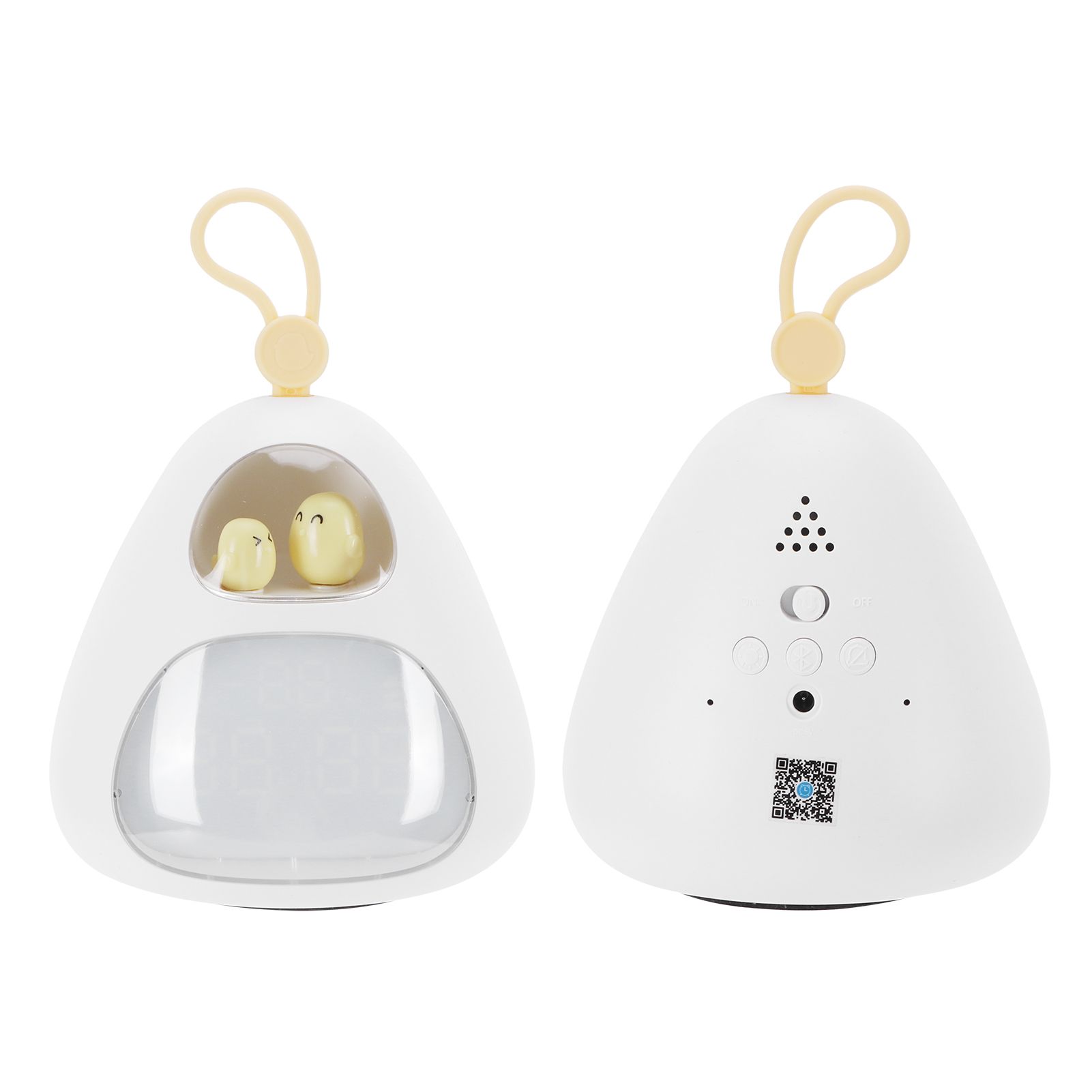 LED Night Light Alarm Clock USB Bluetooth Multifunction Cartoon Bedside Lamp view 4