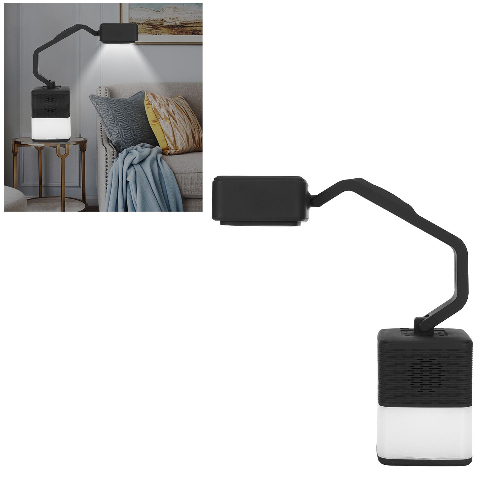 Portable Bluetooth Speaker Desk Lamp Multipurpose Night Lamp Table Light for view 9