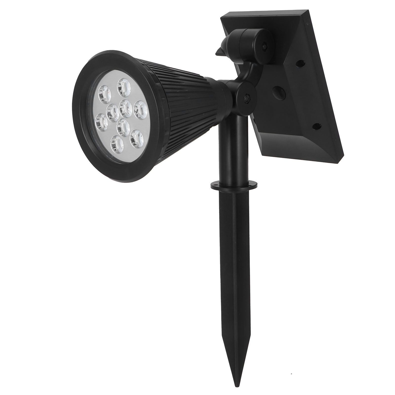 9LED Chips Solar Spotlights LED Solar Landscape Lights for Outdoor Garden view 3