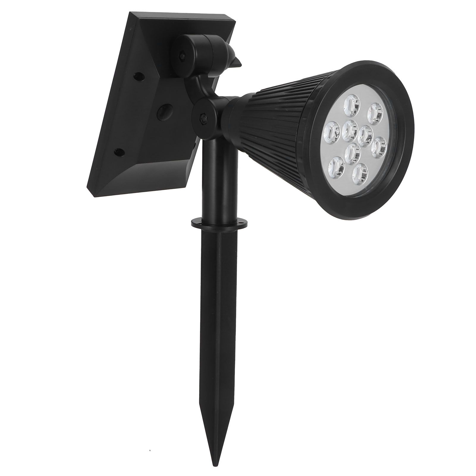 9LED Chips Solar Spotlights LED Solar Landscape Lights for Outdoor Garden view 4