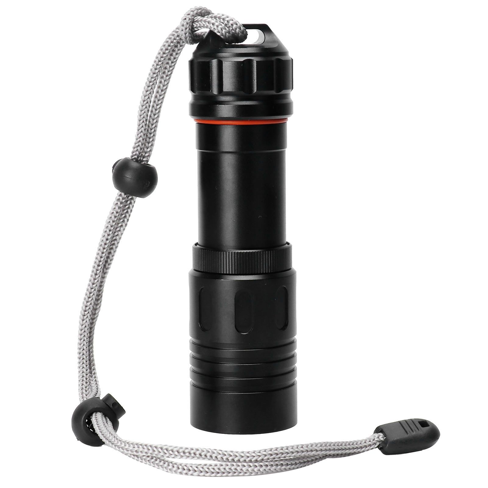 L2 Diving Flashlight Portable Waterproof Submarine Aluminum Alloy Electric view 5