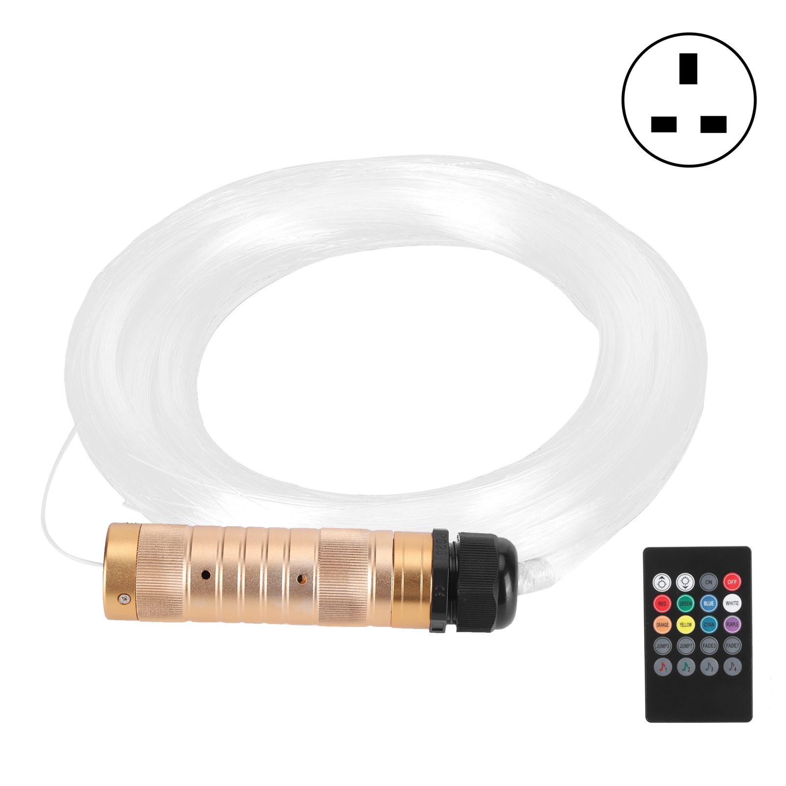10W RGBW Fiber Optic Light with Remote Control Car Ceiling KTV Bar Decoration view 2
