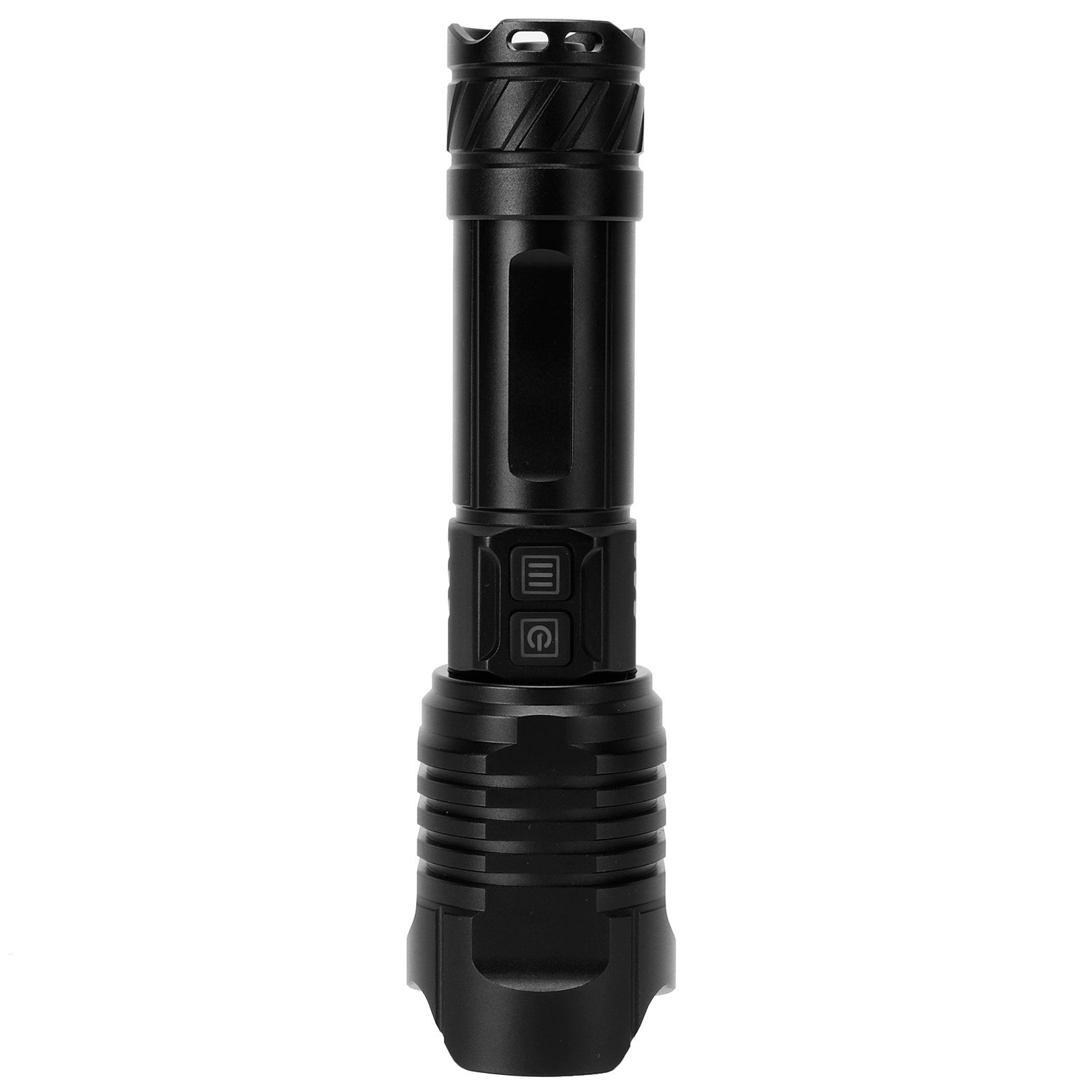 P99 Retractable Zoom Flashlight Aluminum Alloy USB Charging Flashlight for Outdoor view 5
