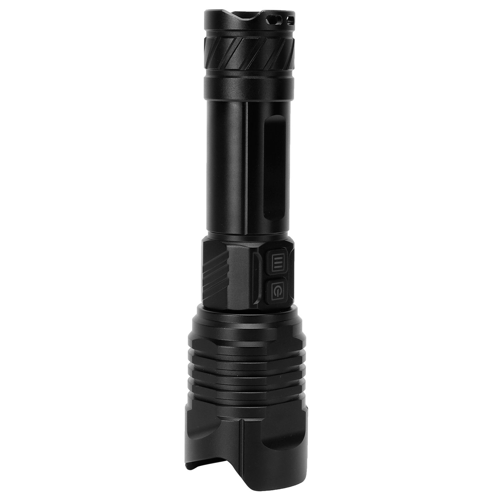 P99 Retractable Zoom Flashlight Aluminum Alloy USB Charging Flashlight for Outdoor view 7