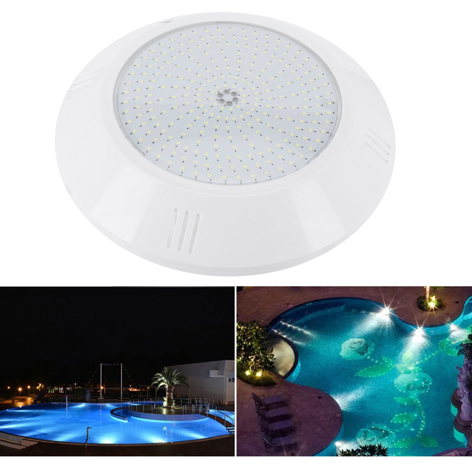 252LED Swimming Pool Light IP68 Waterproof Landscape Lamp 18W AC12V White view 9
