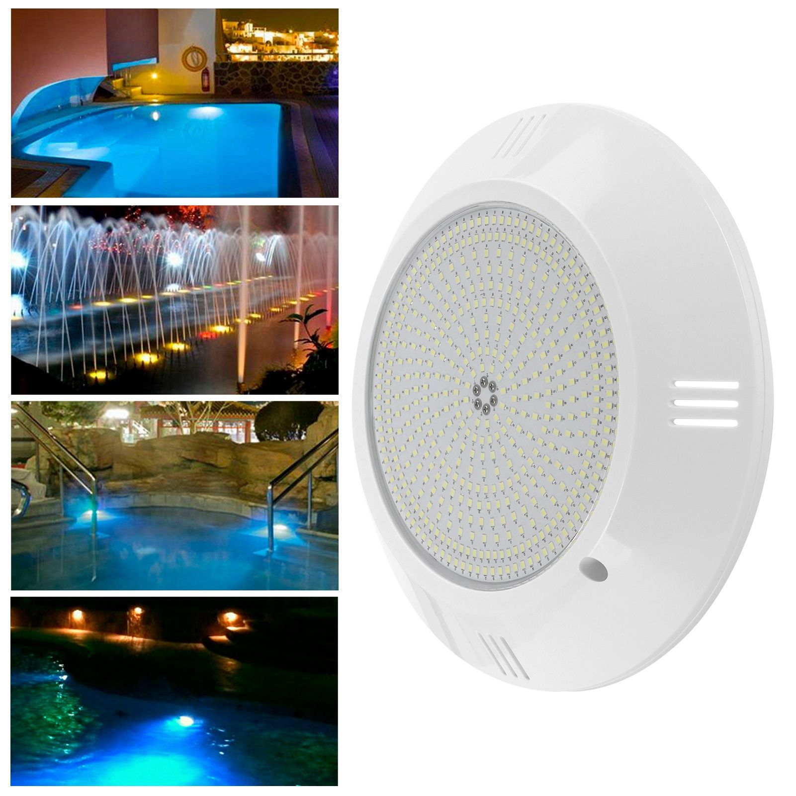 AC12V 468LED Swimming Pool Lamp IP68 Waterproof 35W White Light for Courtyard view 11
