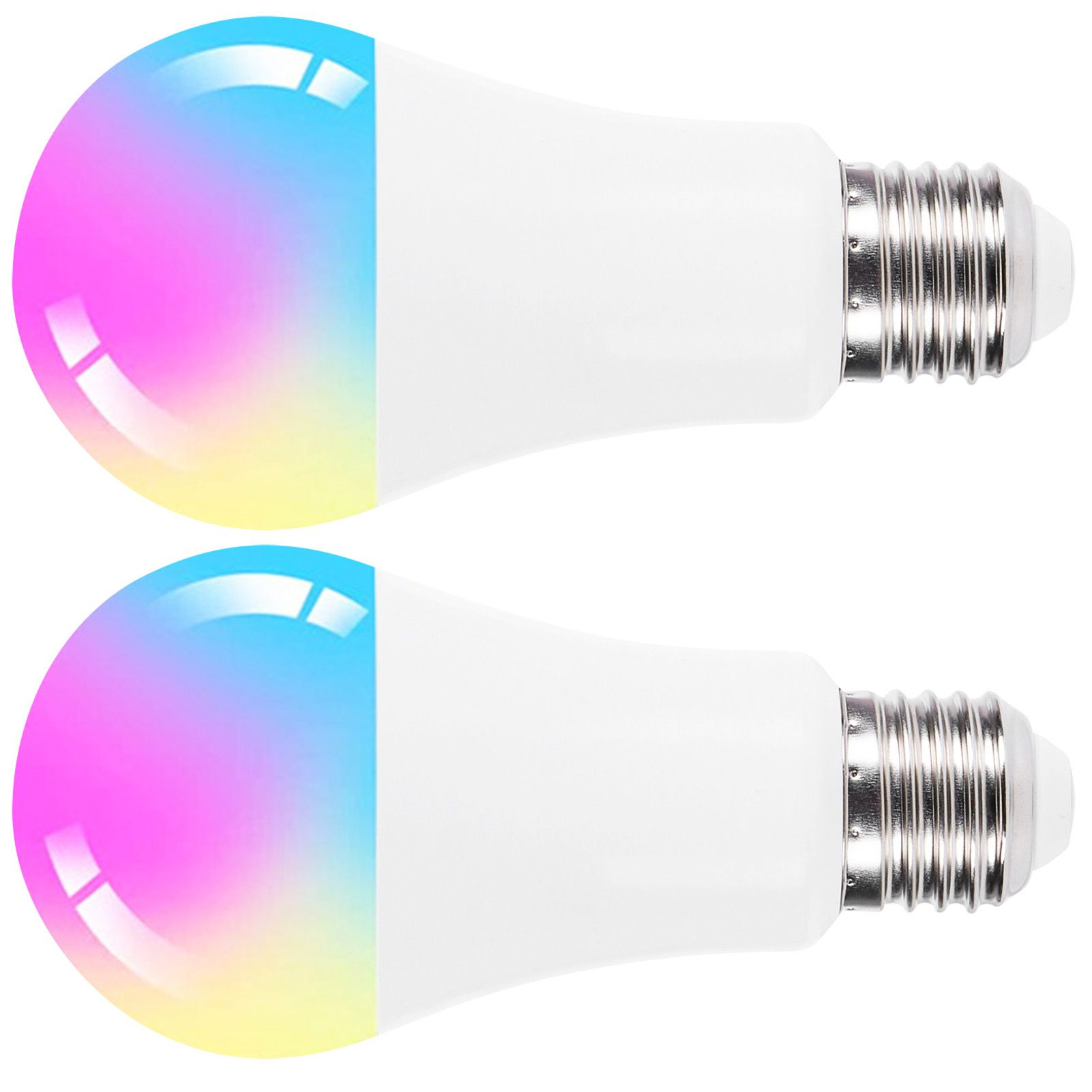 2PCS E27 LED Bulb 10W Colorful RGB Bulb with Remote Control for Home view 3