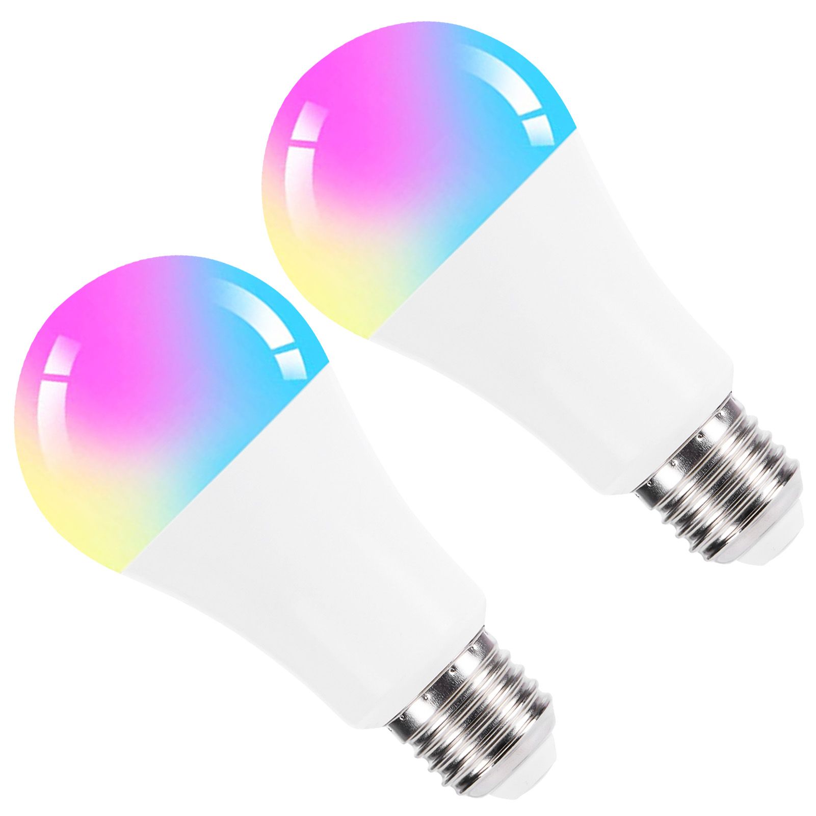 2PCS E27 LED Bulb 10W Colorful RGB Bulb with Remote Control for Home view 4