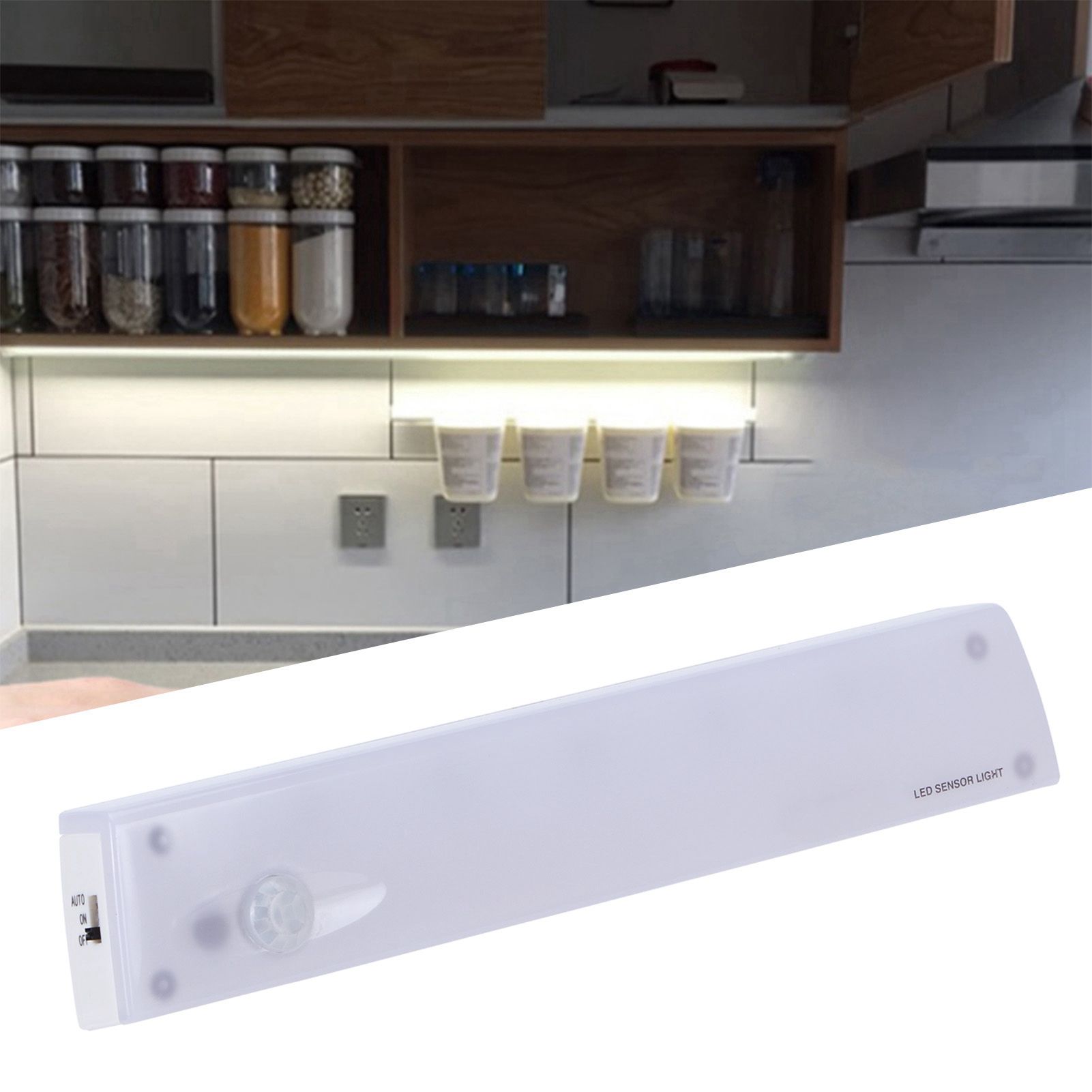 Household LED Night Light Human Body Induction Lamp for Wardrobe Cabinet Corridor view 10