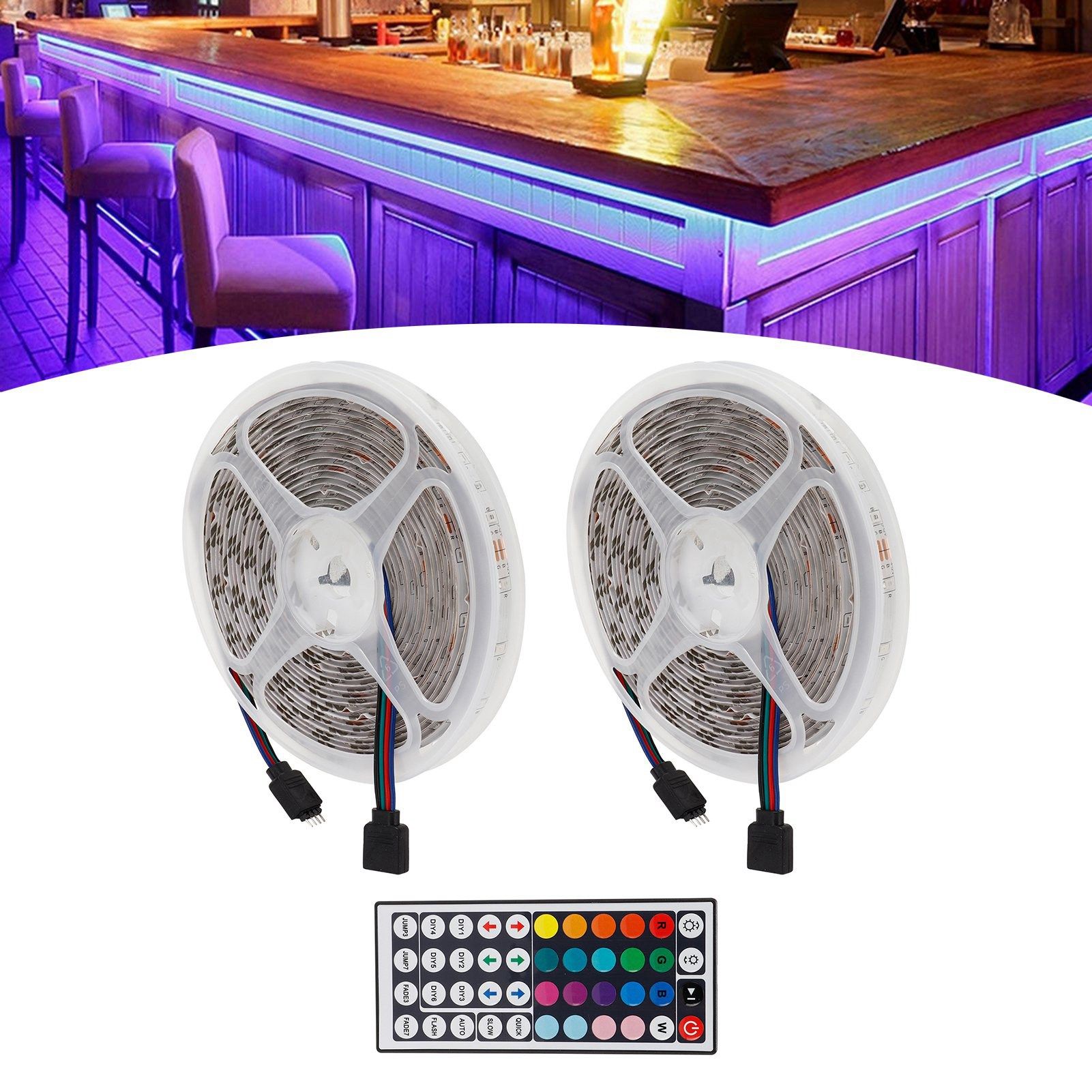 RGBW Strip Lights Kit Soft LED Strip Light for Room Bedroom Party Decor view 11