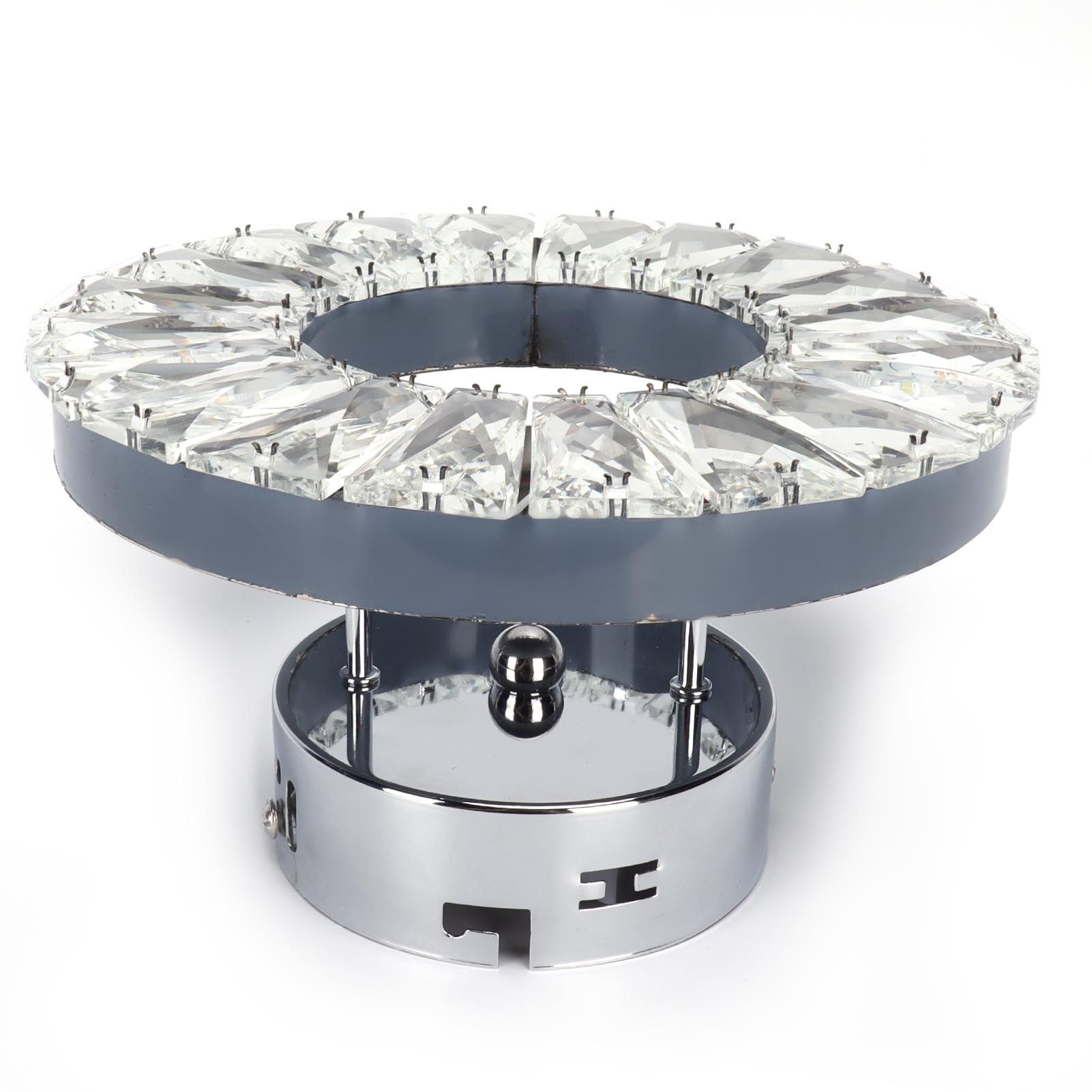 Crystal Wall Lamp 12W Stainless Steel Decorative Lamp for Hotel Corridor view 6