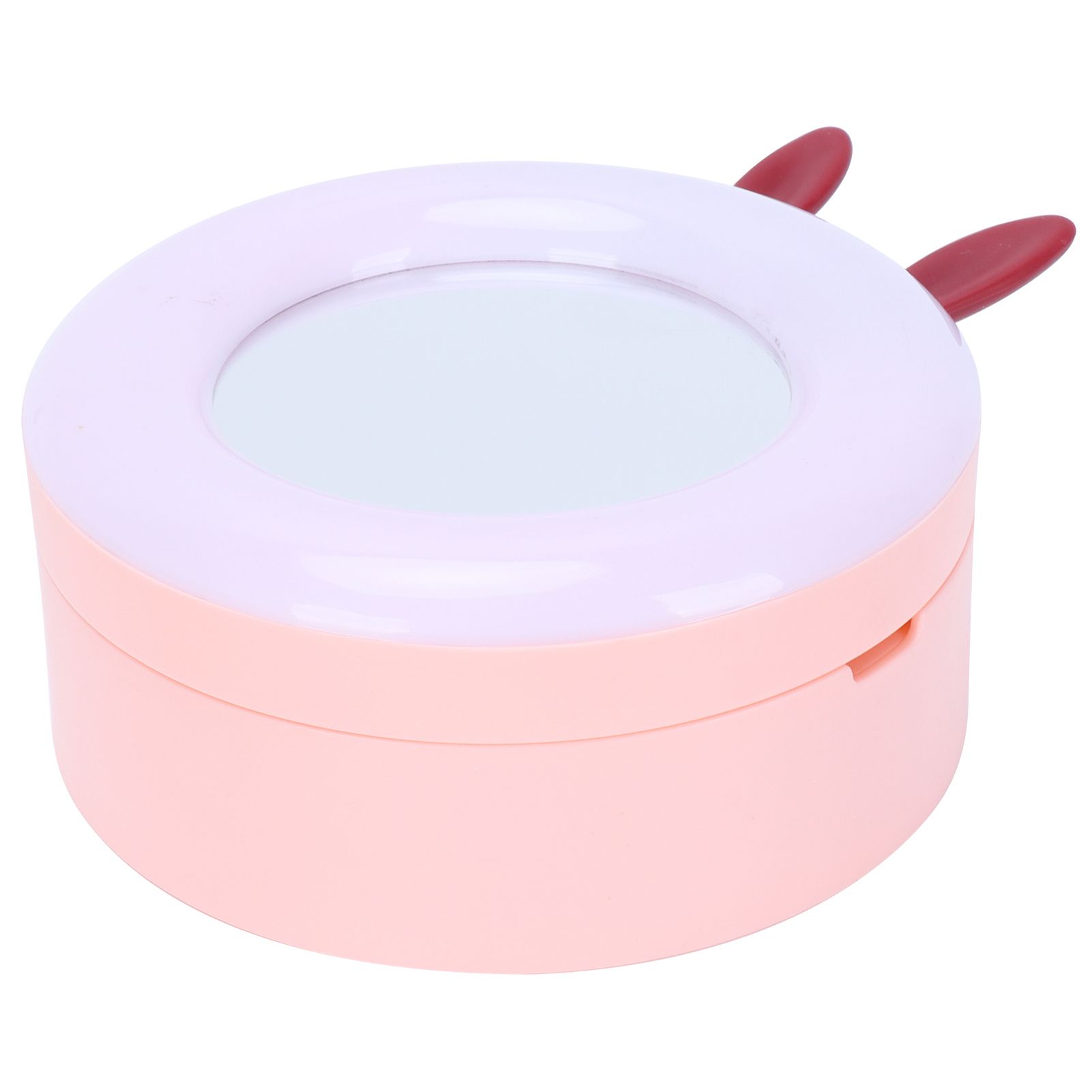 LED Makeup Mirror Portable Desktop Cartoon Makeup Mirror Lamp for Children view 10