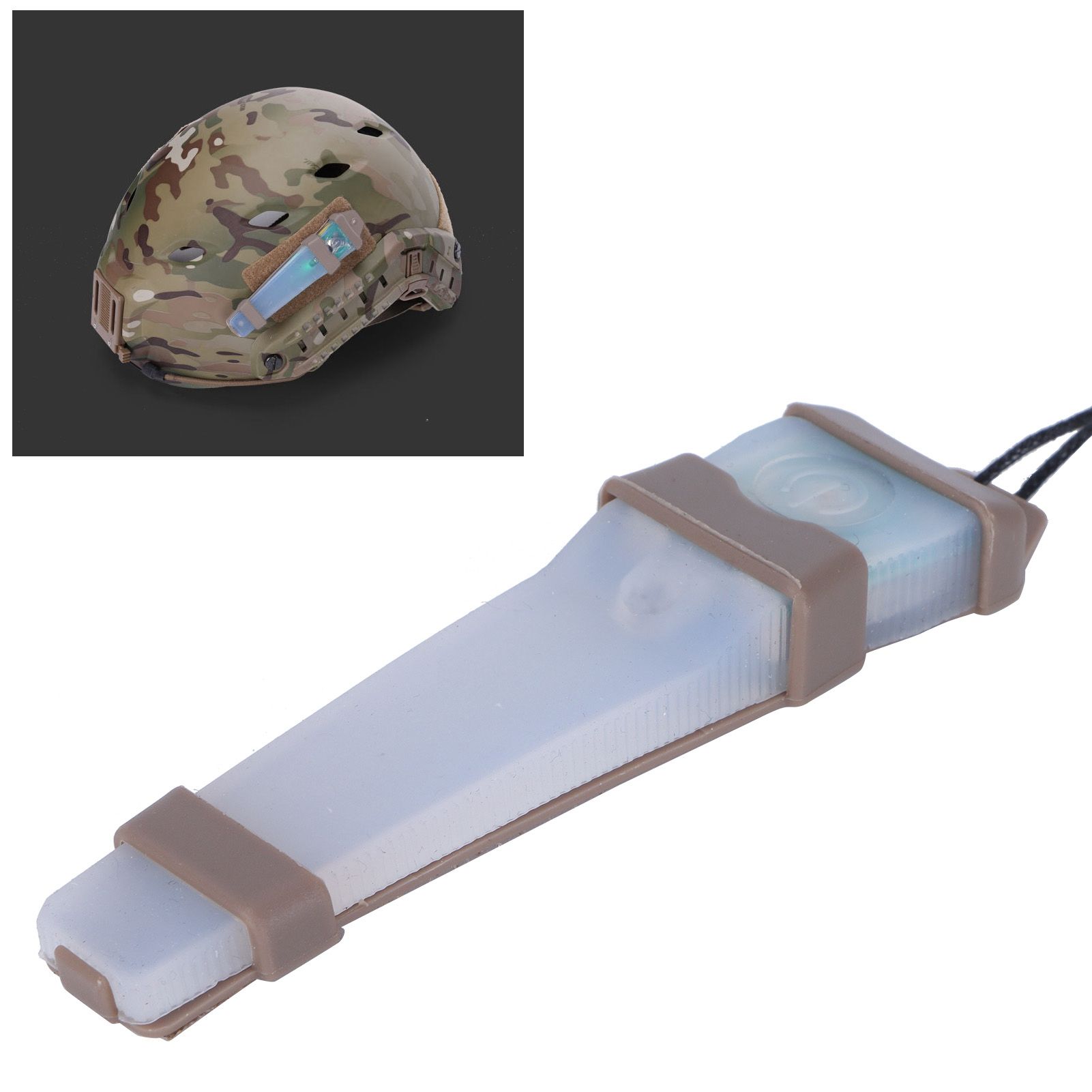Helmet Light Identification Marker Light Survival Signal Lamp for Hunting view 11
