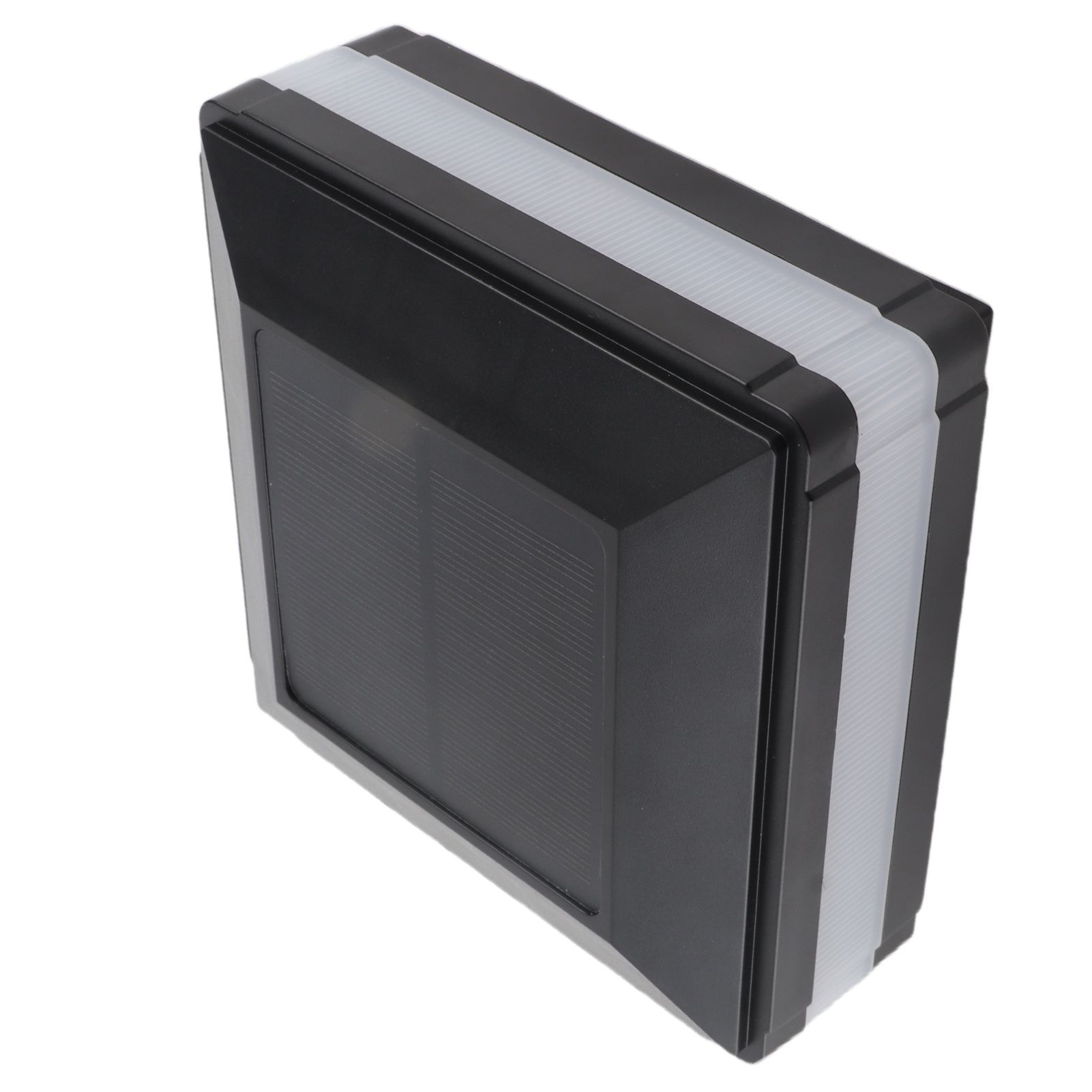 LED Post Light Solar Power Double Color Induction Fence Cap Pillar Lamp IP65 view 6