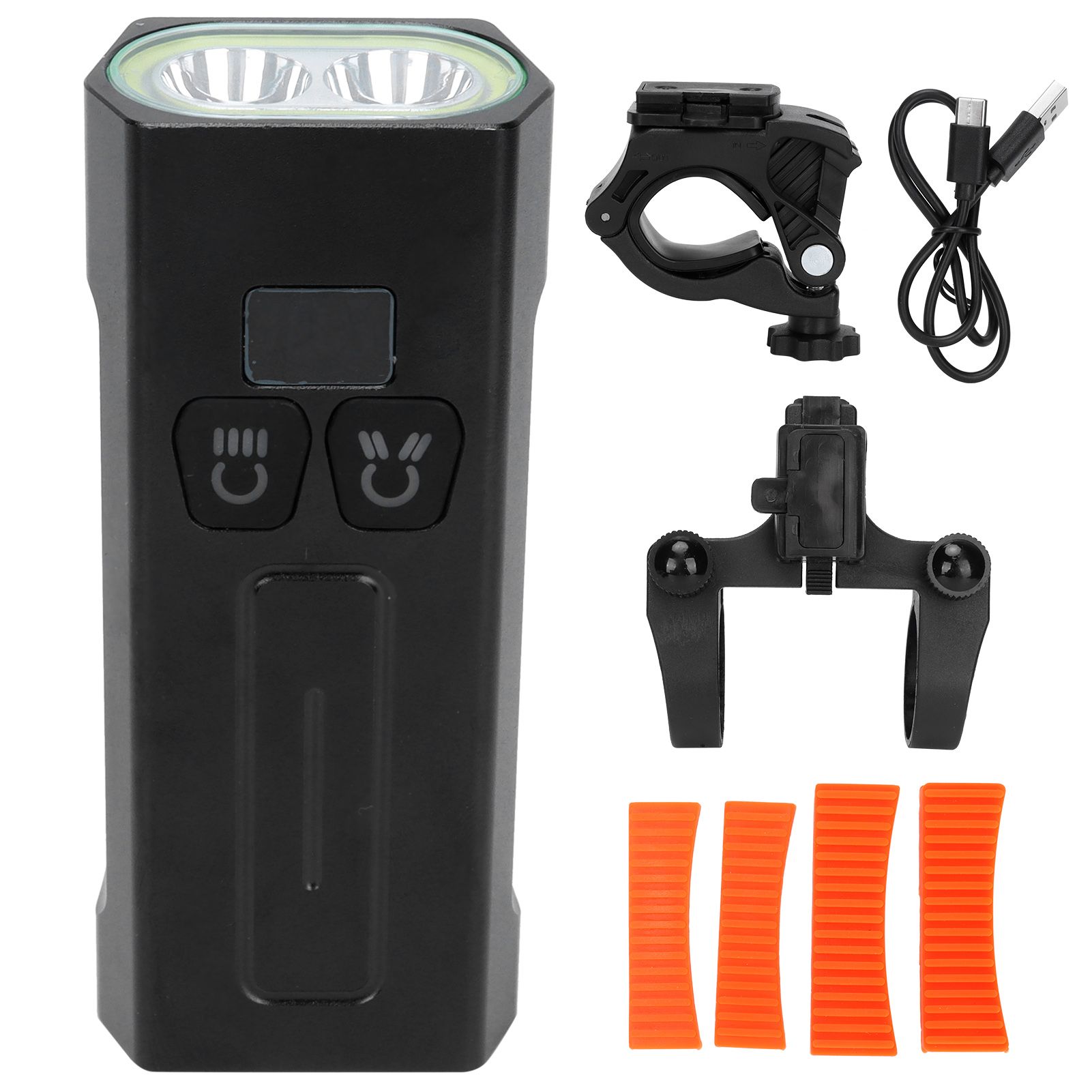 Bike Front Light USB Charging IPX6 2000LM Bicycle Headlight Outdoor Cycling view 2