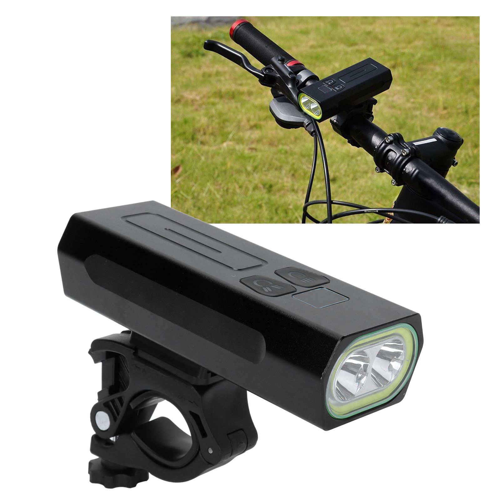 Bike Front Light USB Charging IPX6 2000LM Bicycle Headlight Outdoor Cycling view 11
