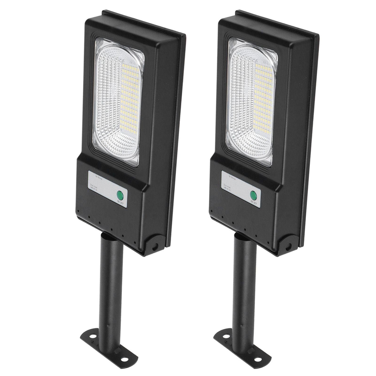 2Pcs 117LED Solar Light 50W Highlight Induction Street Lamp for Garden view 6