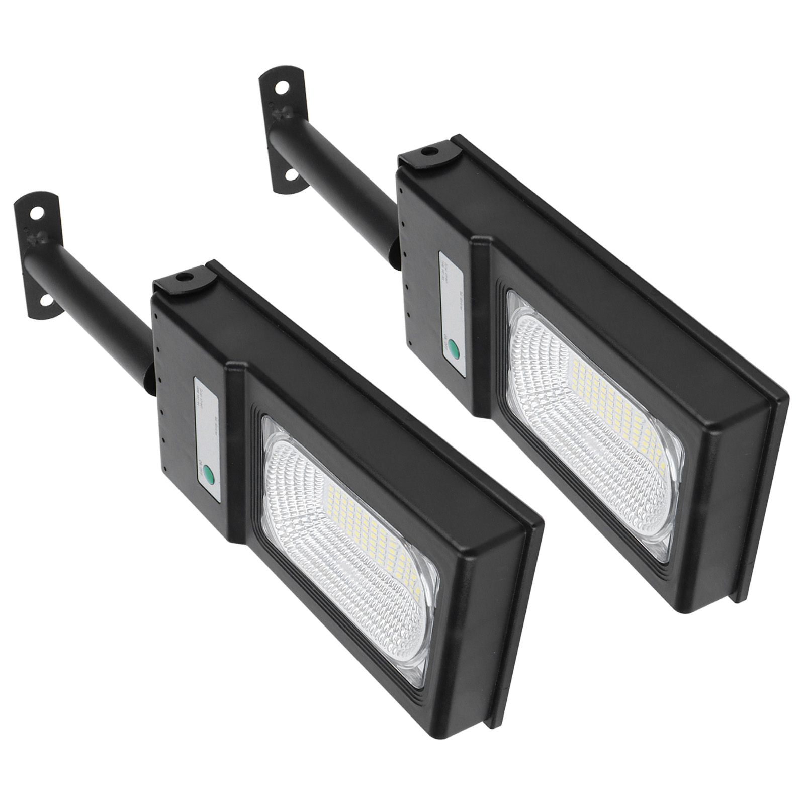 2Pcs 117LED Solar Light 50W Highlight Induction Street Lamp for Garden view 9
