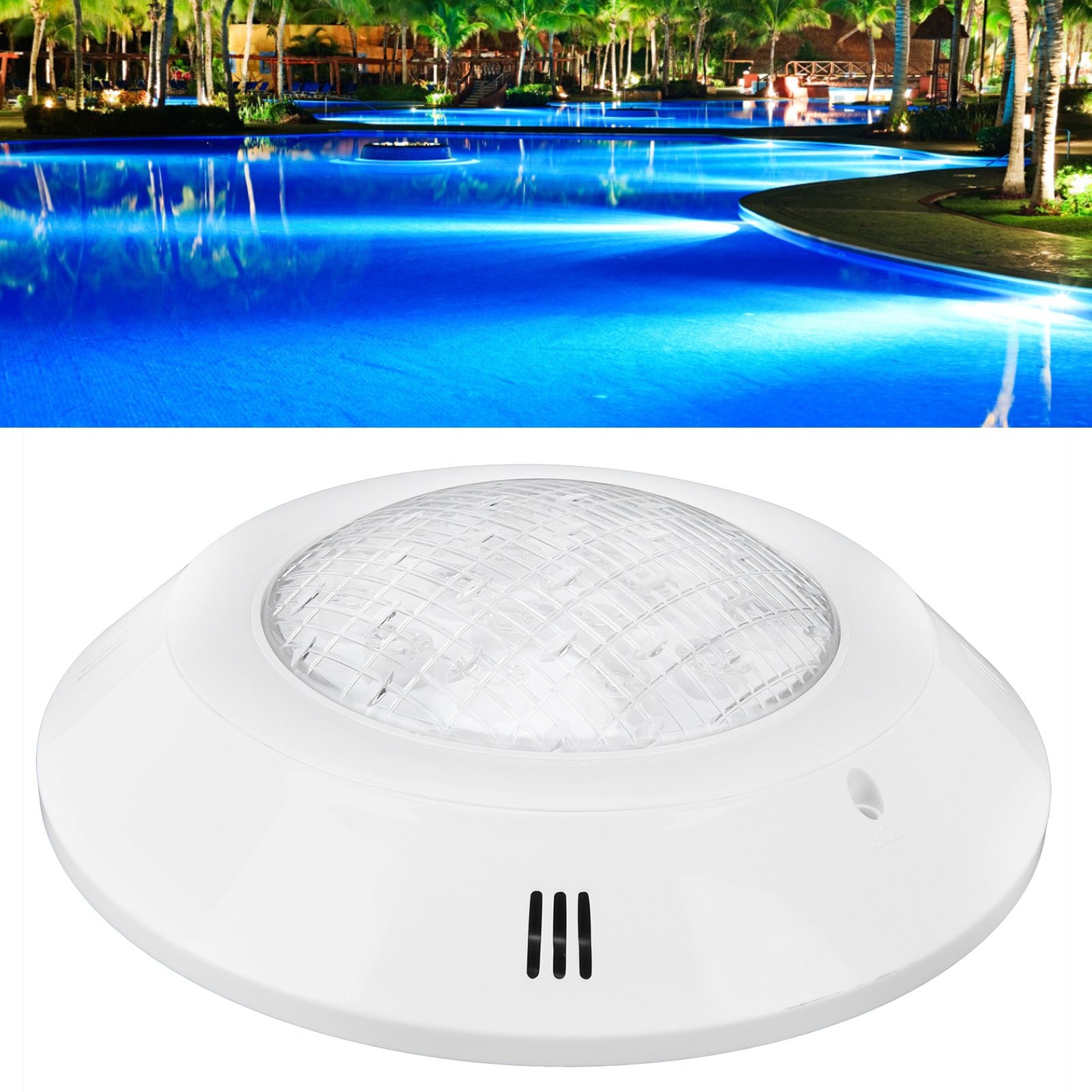 Swimming Pool Light Outdoor 18W RGB 18LED Underwater Lamp Decoration IP68 view 12