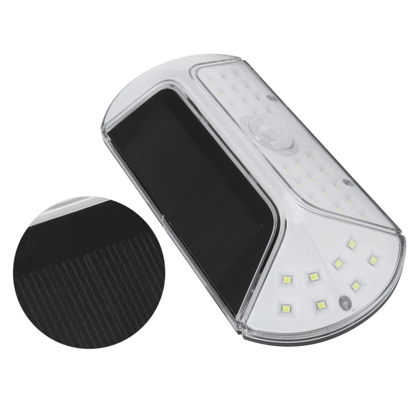 LED Solar Light Human Body Induction Light Waterproof Wall Lamp for Outdoor view 9