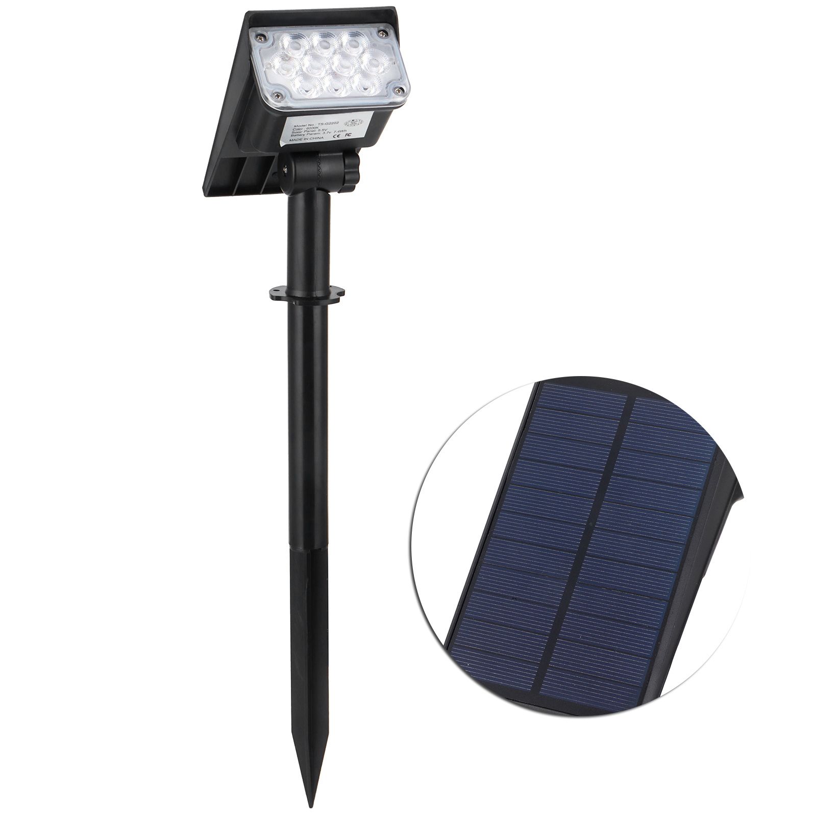 Wall Solar Light 3W Light Sensing LED Outdoor Garden Landscape Courtyard view 8