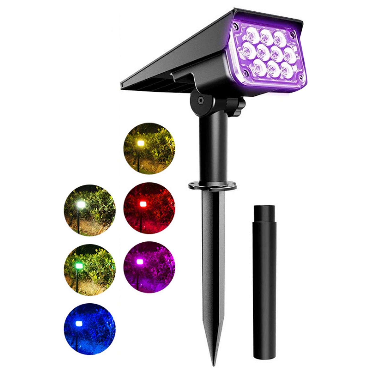 Wall Solar Light 3W Light Sensing LED Outdoor Garden Landscape Courtyard view 11