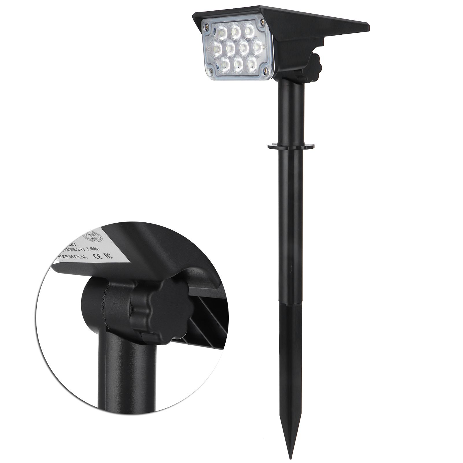 Wall Solar Light 3W Light Sensing LED Outdoor Garden Landscape Courtyard view 10