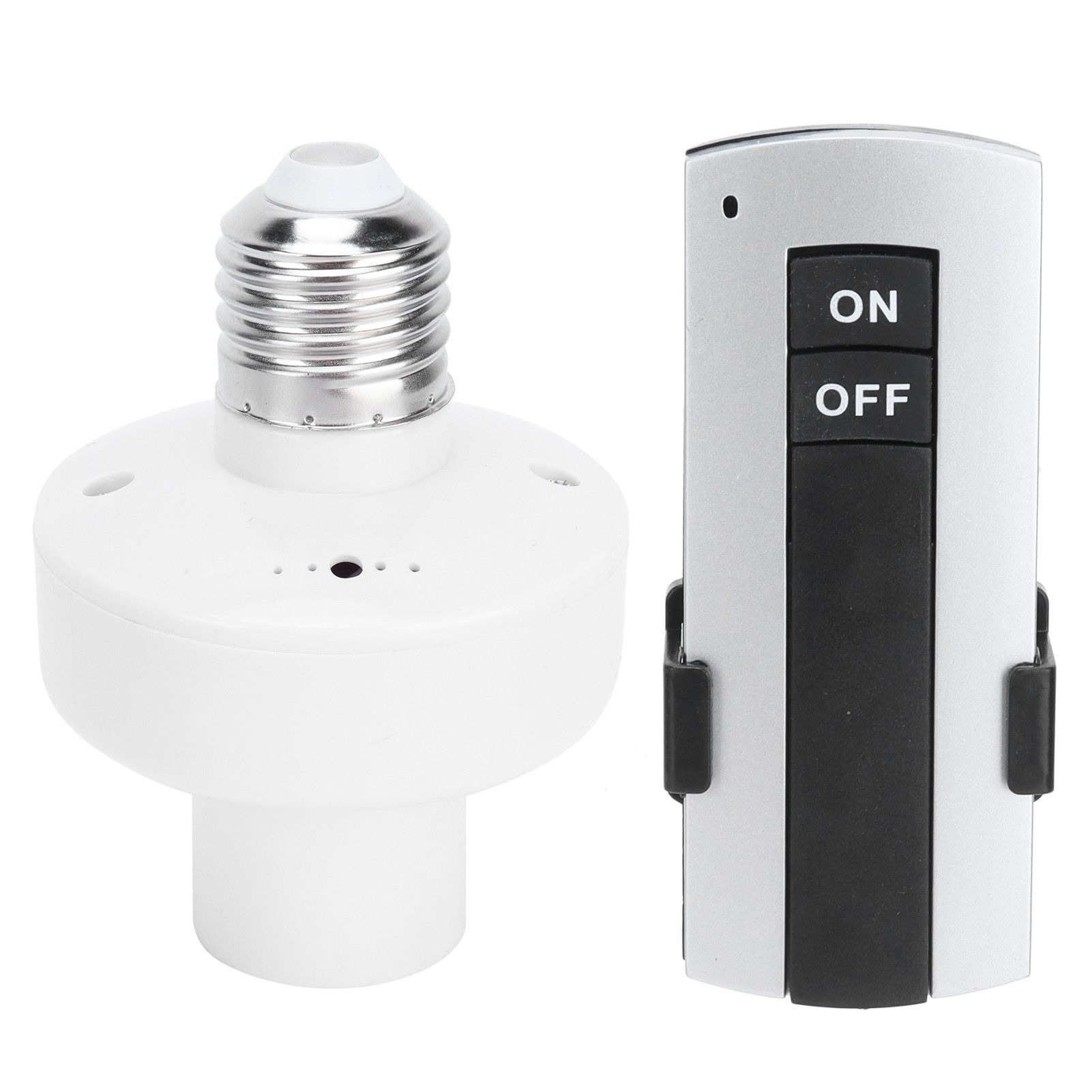 E27 Light Socket Bulb Base Holder with Remote Control Accessory for Home view 2