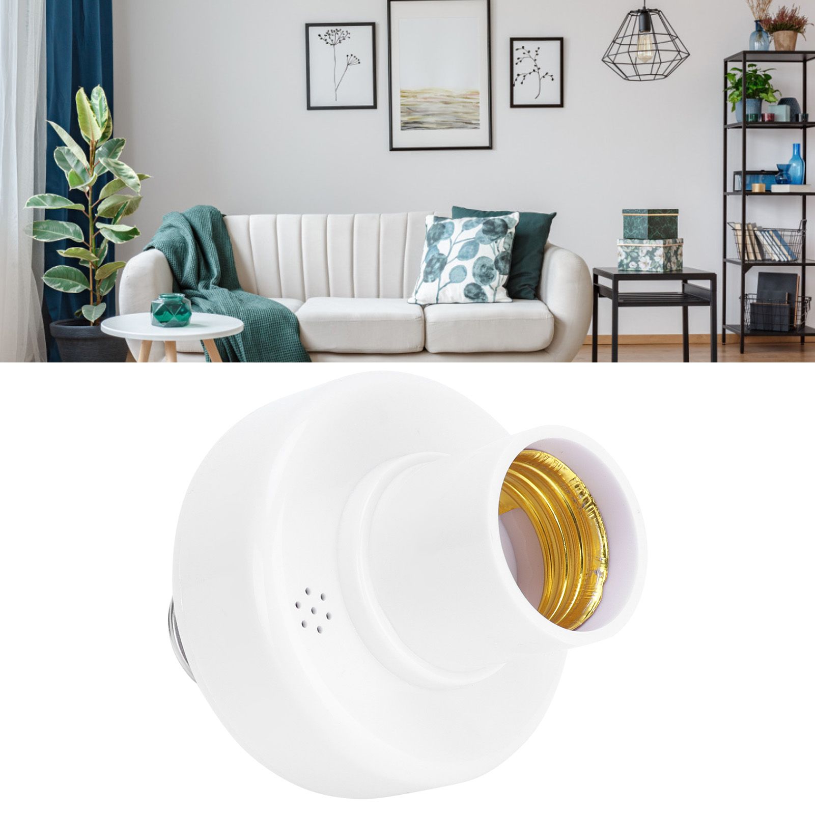 E27 Light Socket Bulb Base Holder with Remote Control Accessory for Home view 11