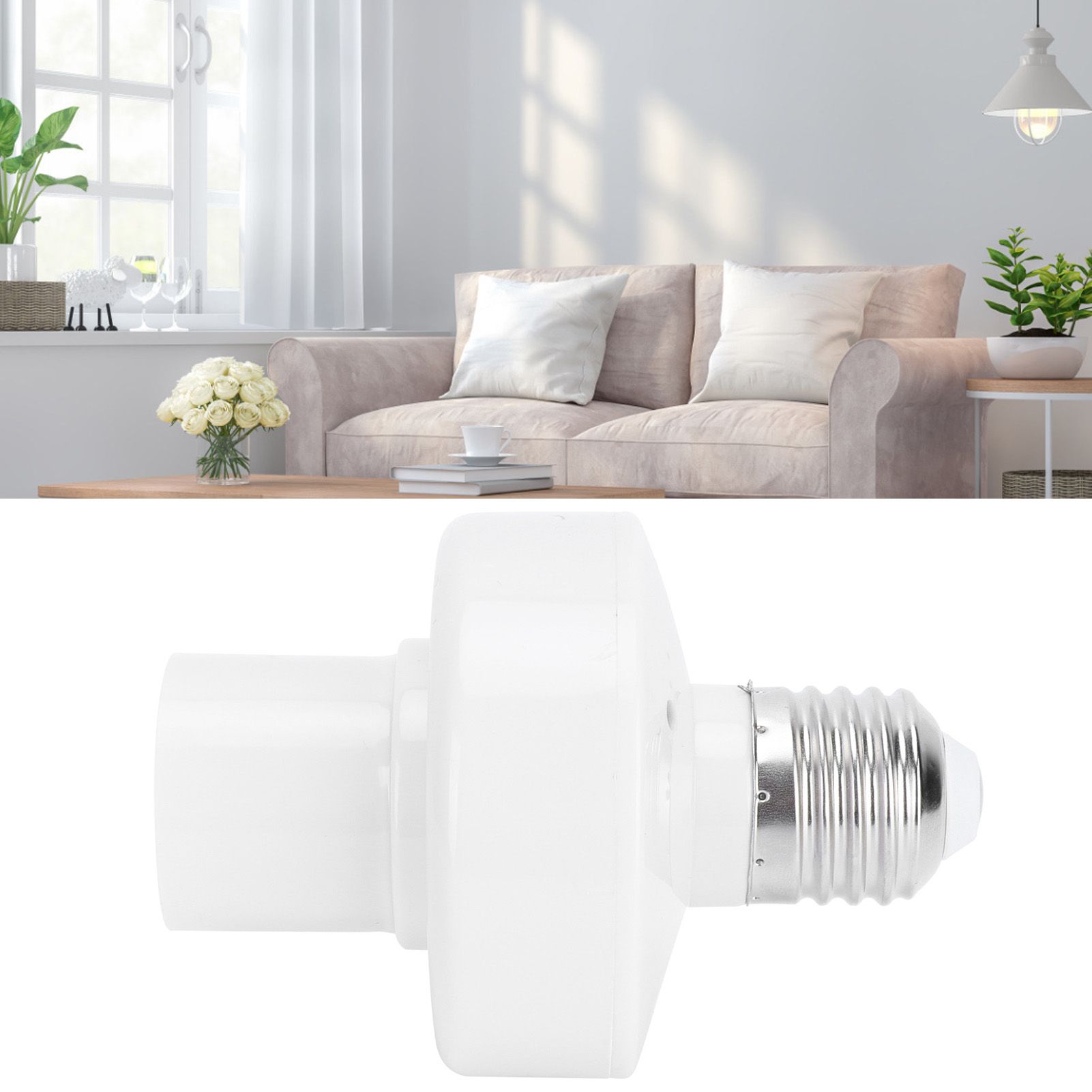 E27 Light Socket Bulb Base Holder with Remote Control Accessory for Home view 12